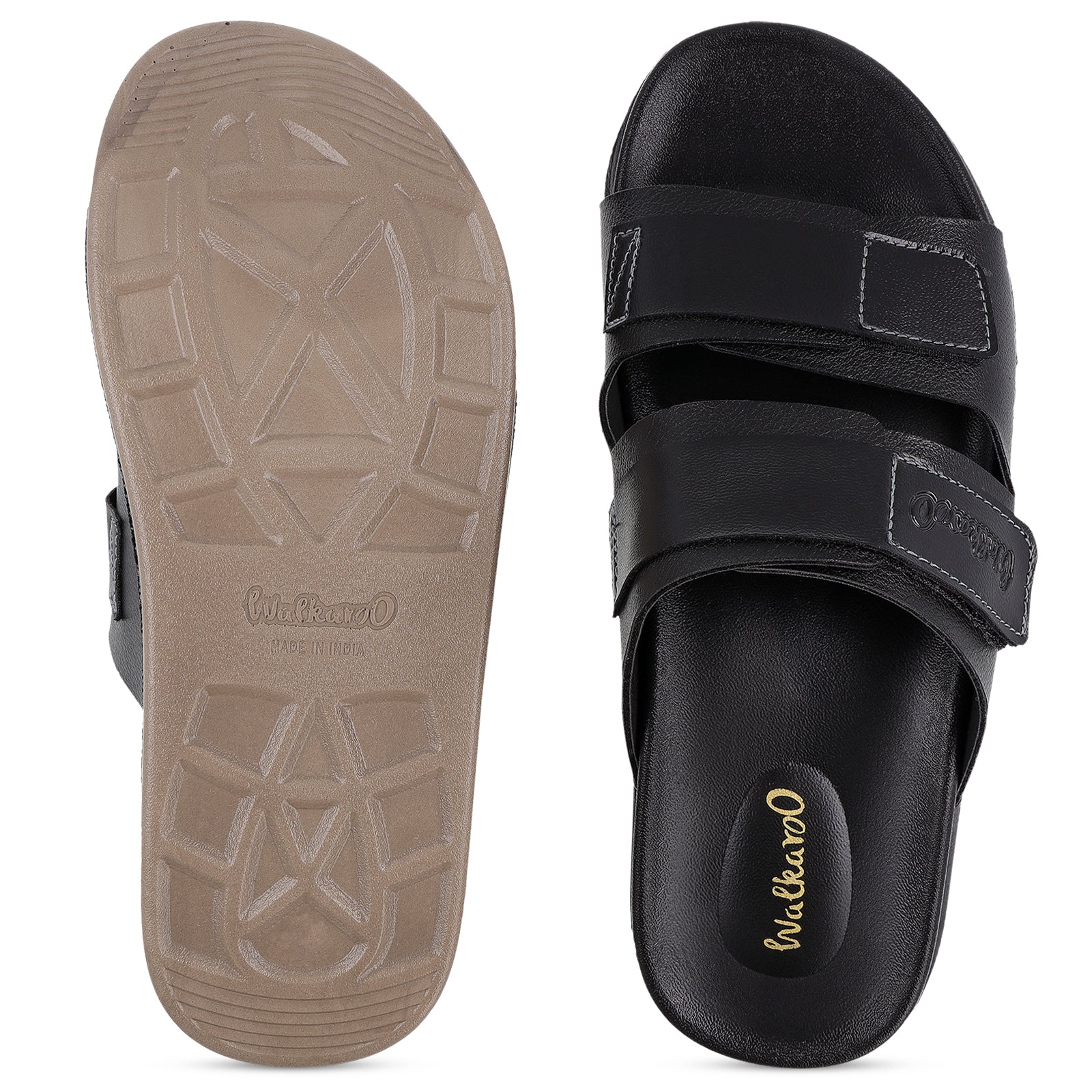 Men's Daily Wear Comfort Sandals - WE1347 Black - Image 5