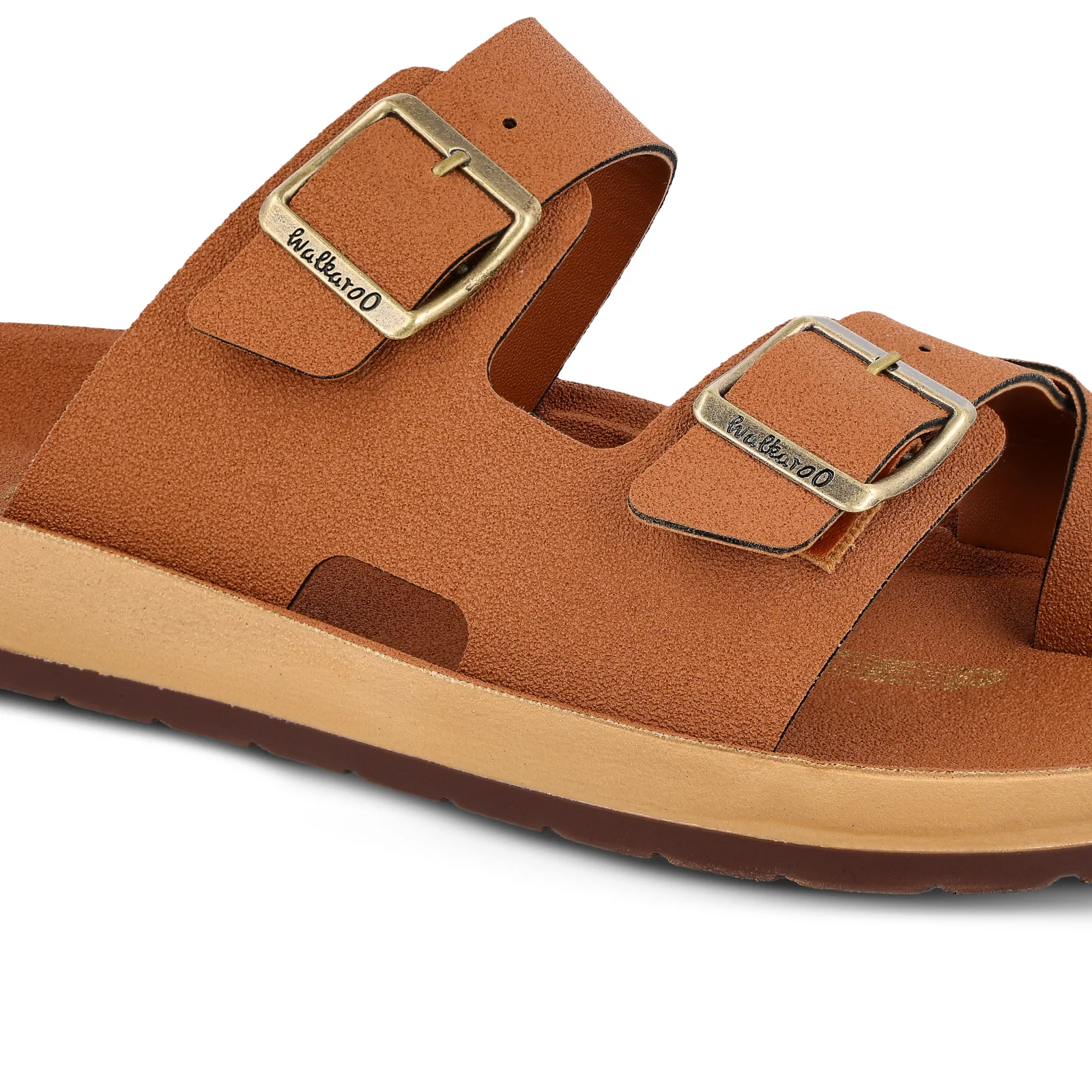 Men's Daily Wear Comfort Sandals - WE1373 Tan - Image 4