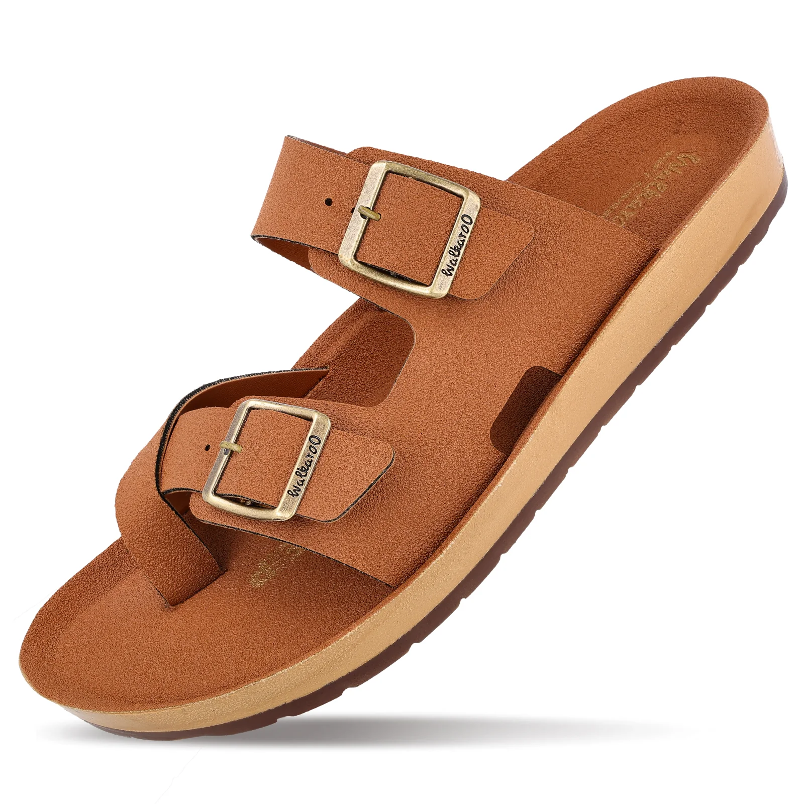 Men's Daily Wear Comfort Sandals - WE1373 Tan - Image 5