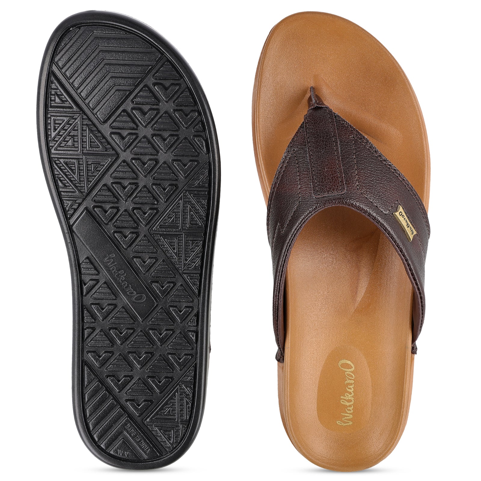 Men's Daily Wear Comfort Sandals - WGP50005 Tan - Image 3