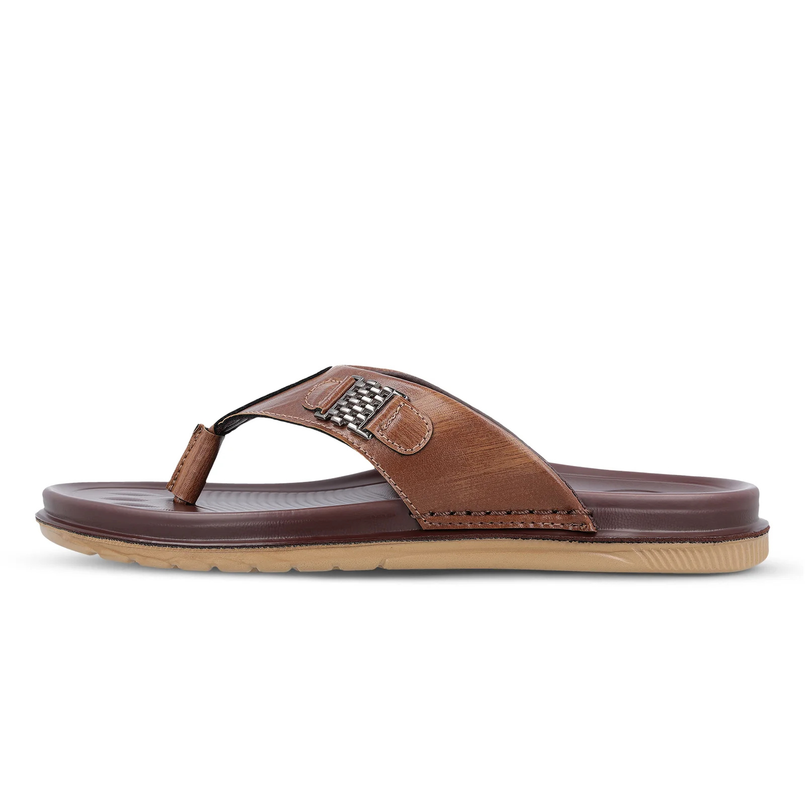 Men's Bounceez Water Resistant Sandals - WGP50019 Reddish Brown - Image 4