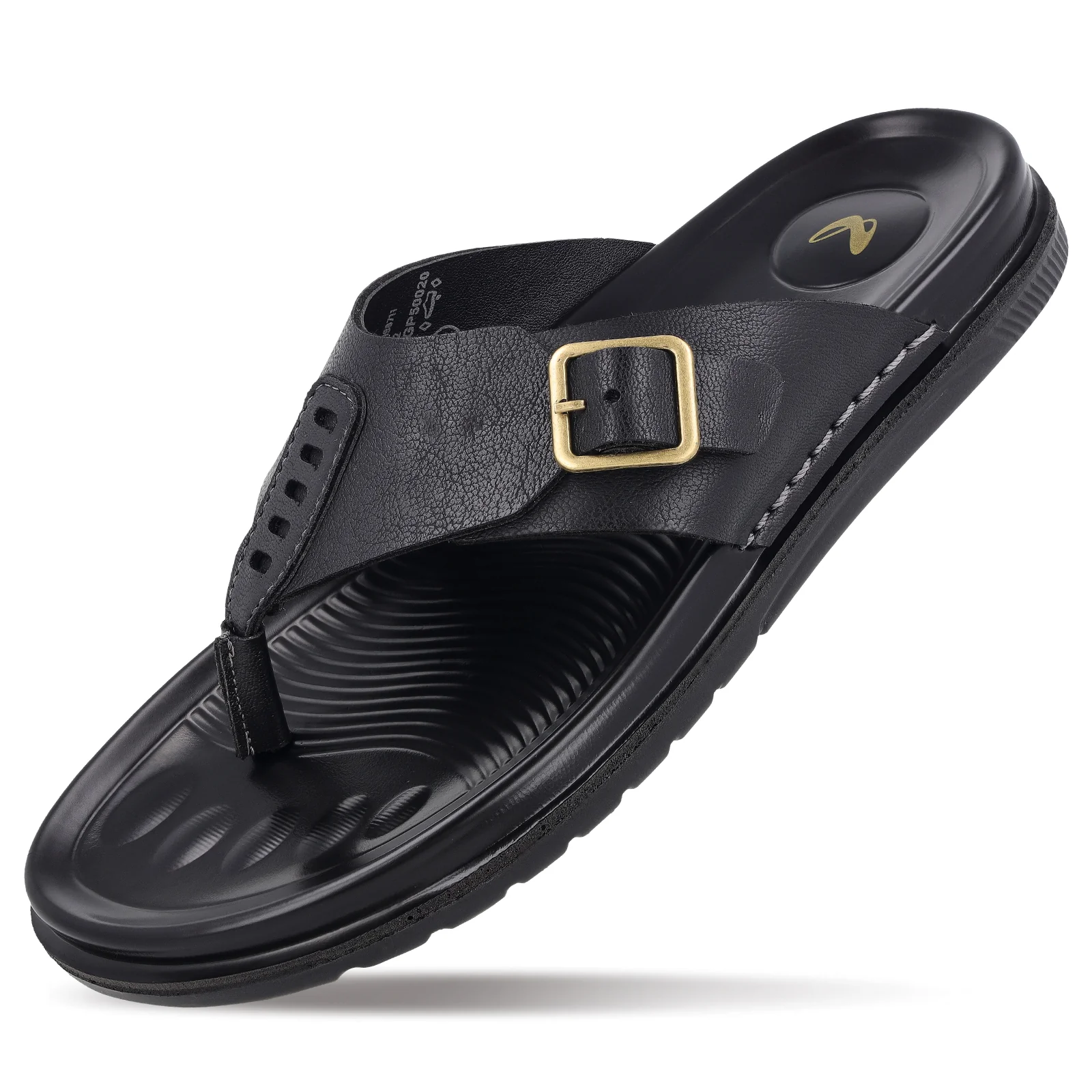 Men's Daily Wear Comfort Sandals - WGP50020 Black - Image 6