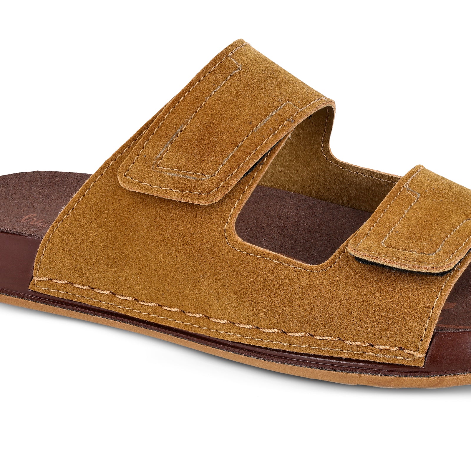Men's Daily Wear Comfort Sandals - WGP53032 Camel - Image 6