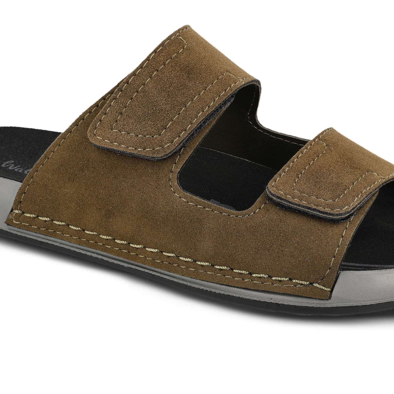 Men's Daily Wear Comfort Sandals - WGP53032 Olive - Image 6