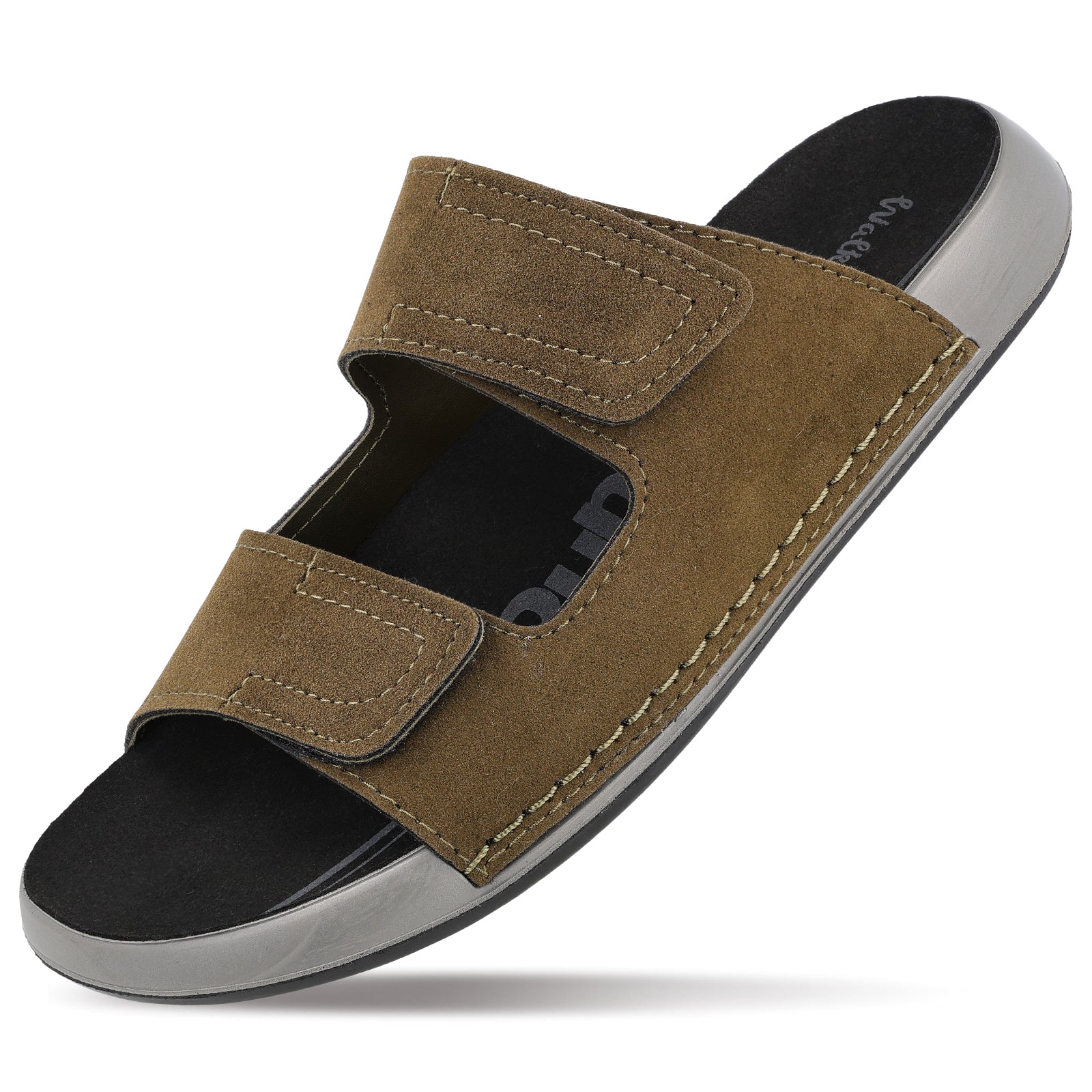 Men's Daily Wear Comfort Sandals - WGP53032 Olive - Image 7