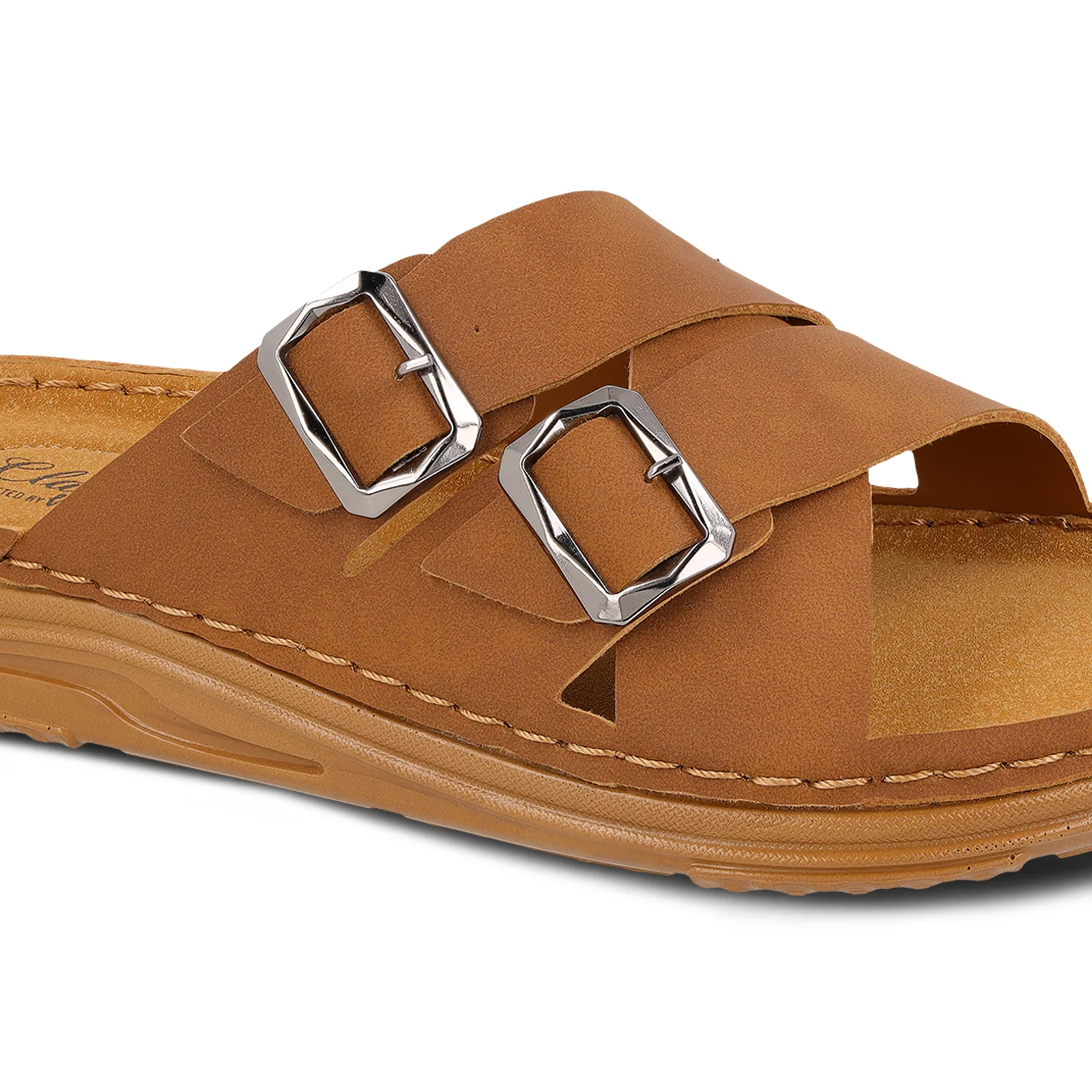 Men's Daily Wear Comfort Sandals - WGP53052 Tan - Image 5