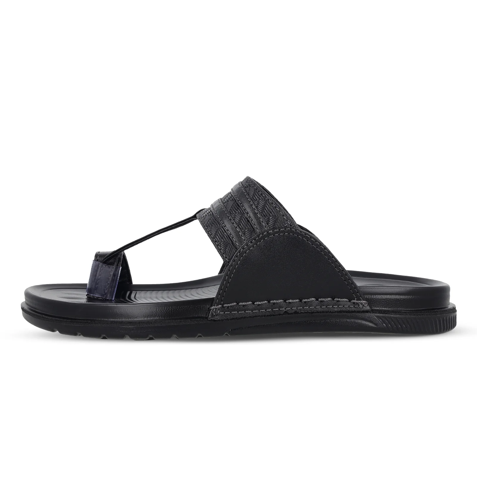 Men's Daily Wear Comfort Sandals - WGP53102 Black - Image 4