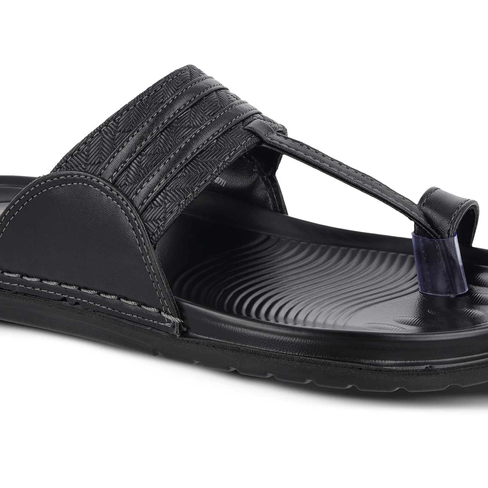 Men's Daily Wear Comfort Sandals - WGP53102 Black - Image 5