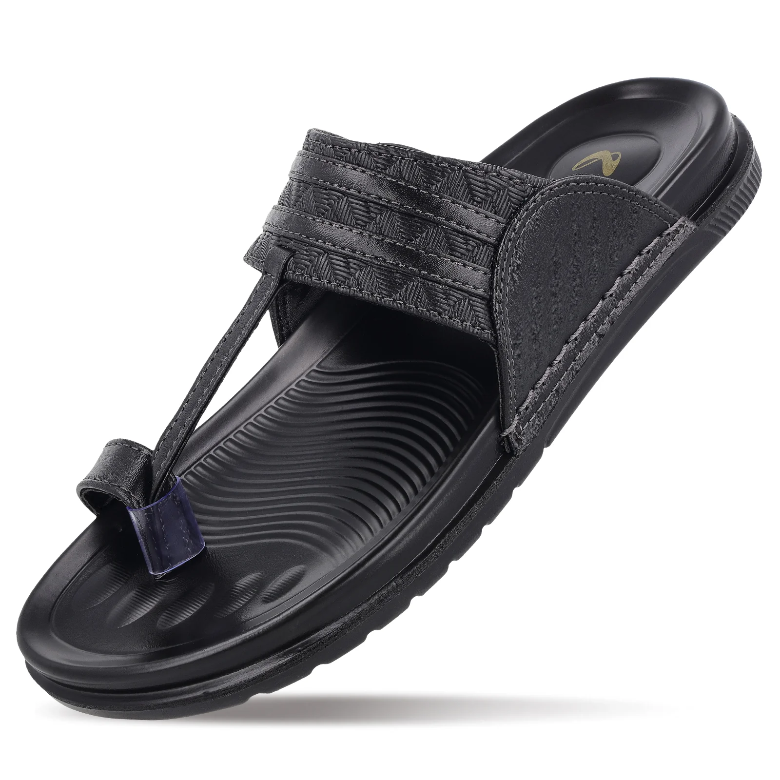 Men's Daily Wear Comfort Sandals - WGP53102 Black - Image 6