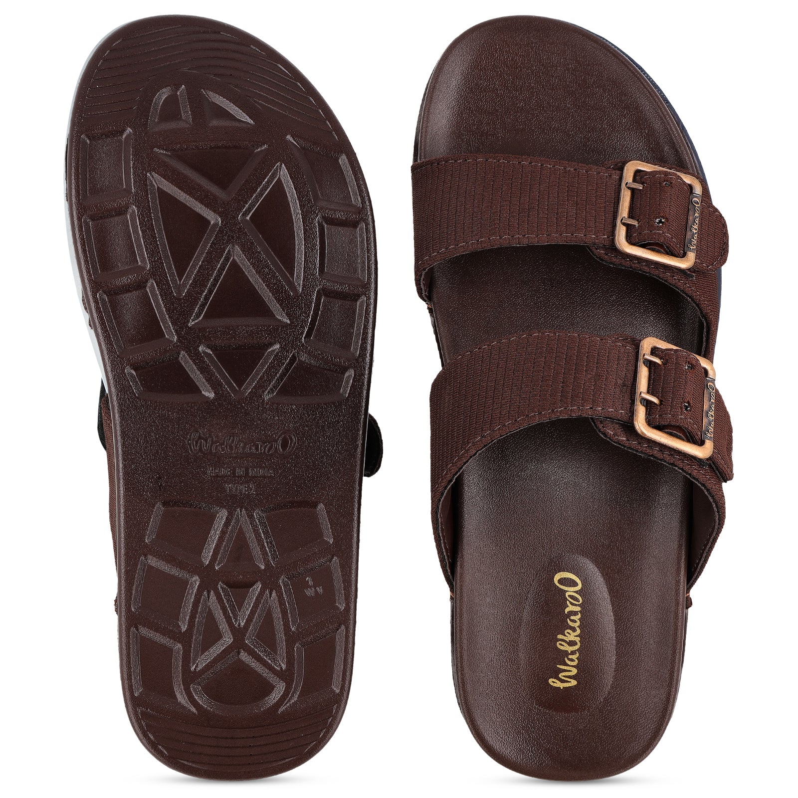 Men's Daily Wear Comfort Sandals - WGP53140 Brown - Image 3