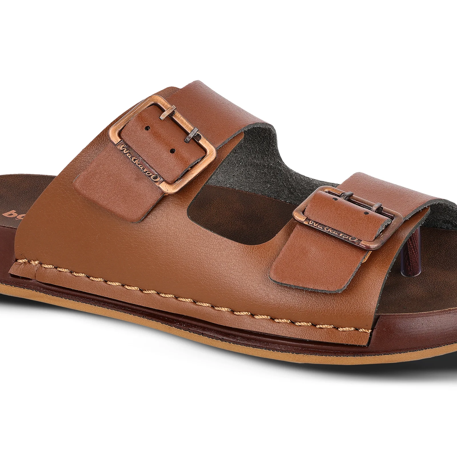 Men's Daily Wear Comfort Sandals - WGP53189 Tan - Image 4