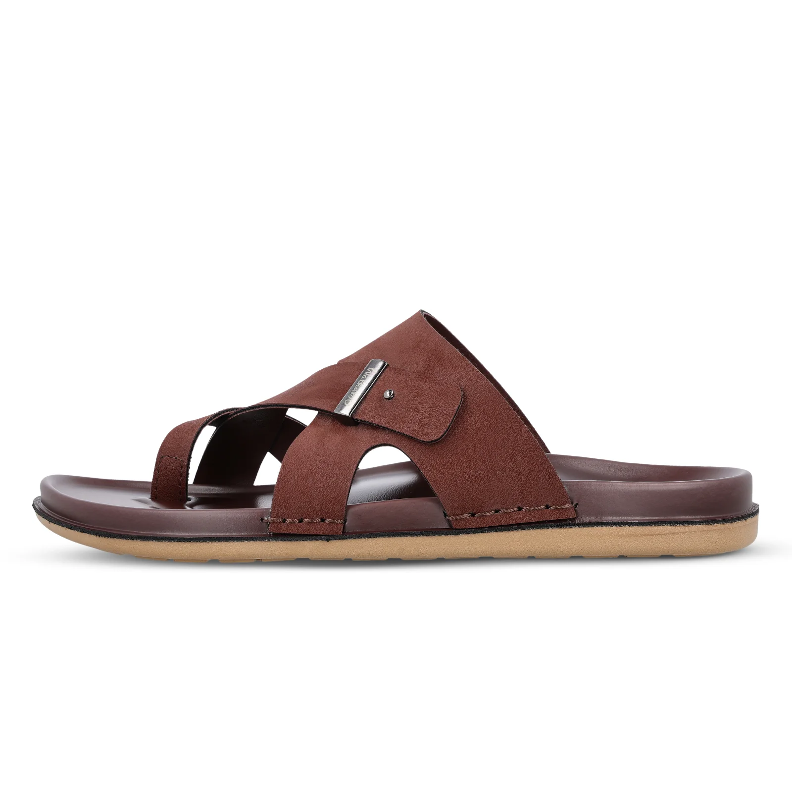 Men's Daily Wear Comfort Sandals - WGP53190 Brown - Image 3