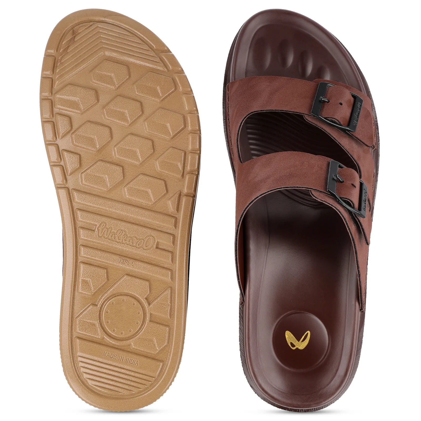Men's Daily Wear Comfort Sandals - WGP53205 Brown - Image 2