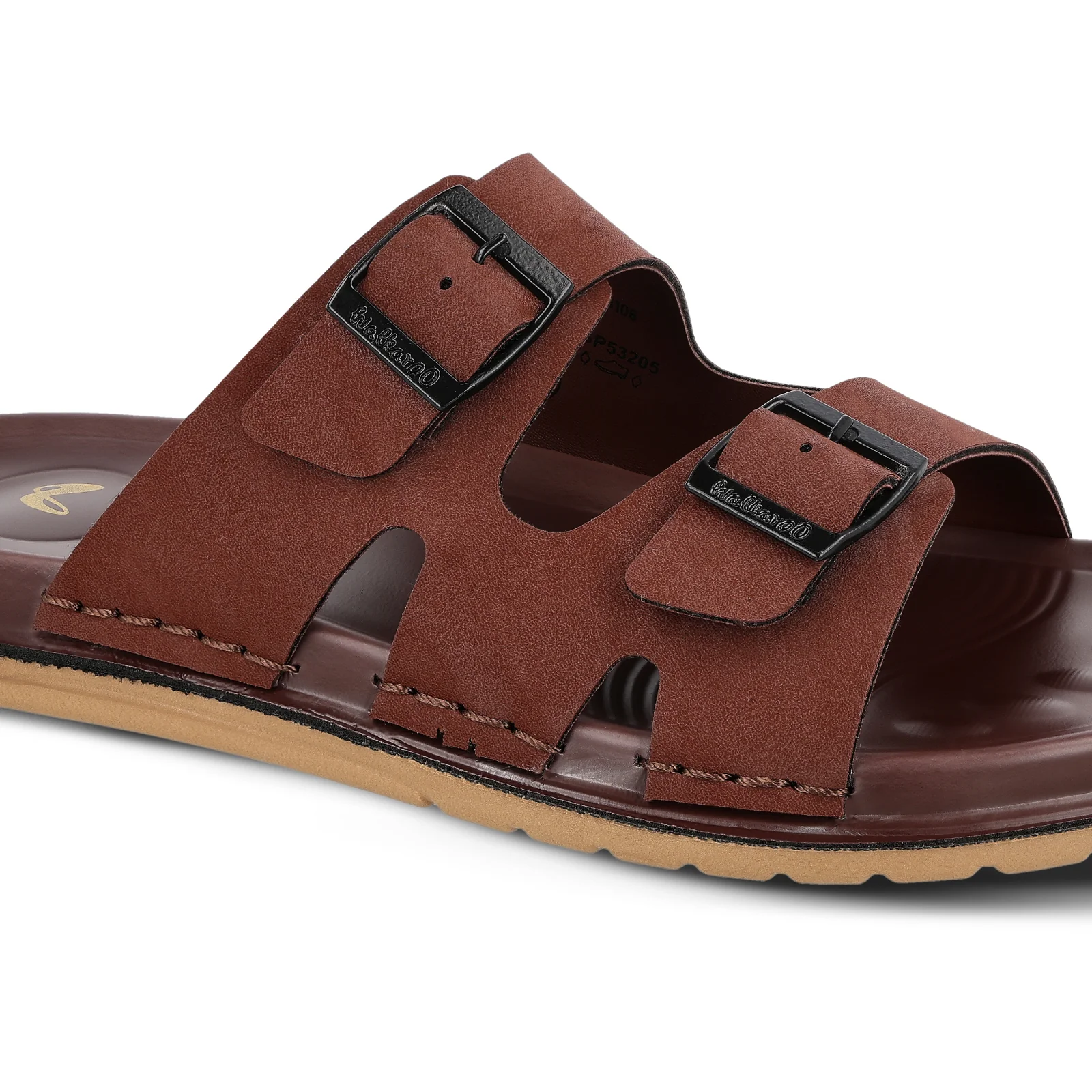 Men's Daily Wear Comfort Sandals - WGP53205 Brown - Image 4