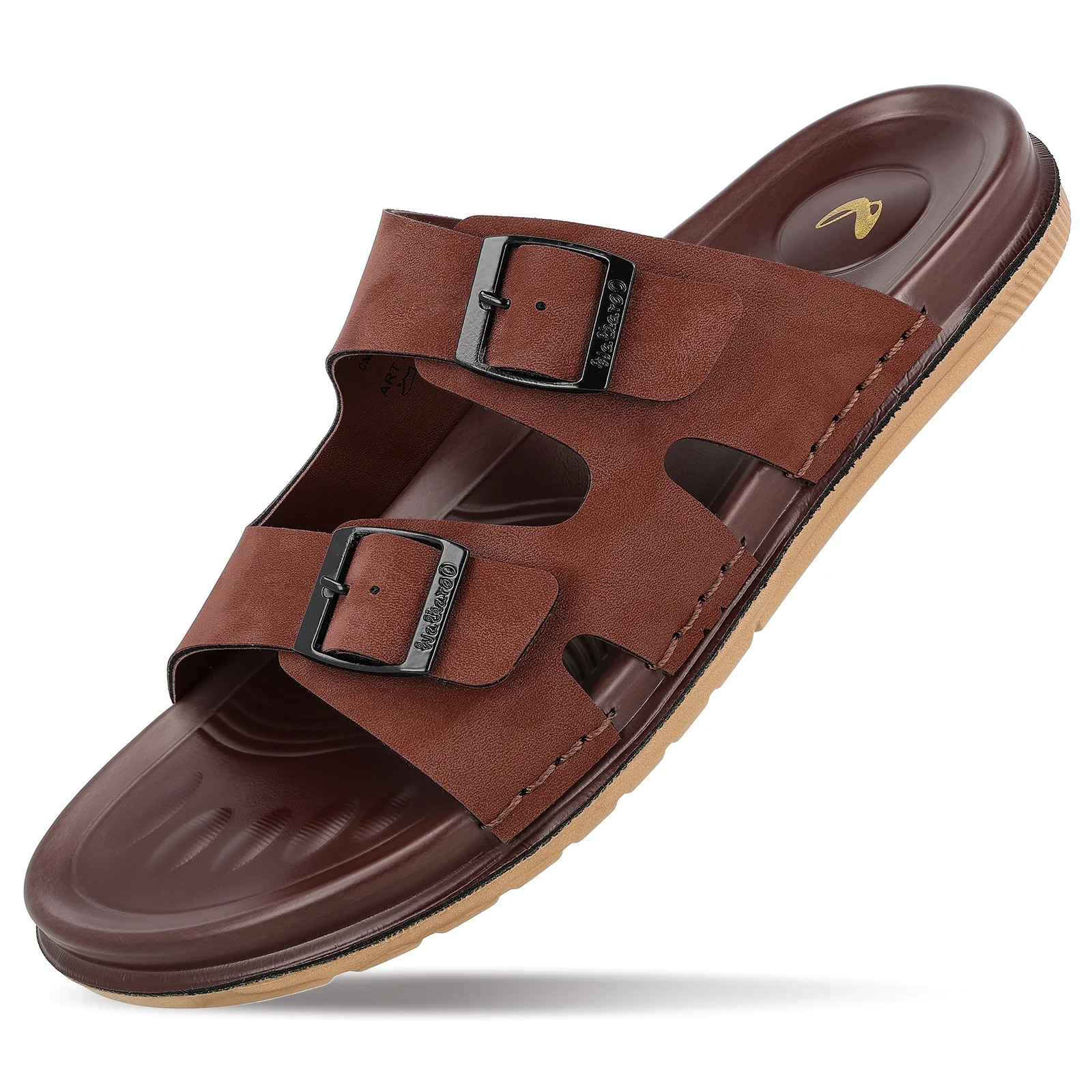 Men's Daily Wear Comfort Sandals - WGP53205 Brown - Image 5