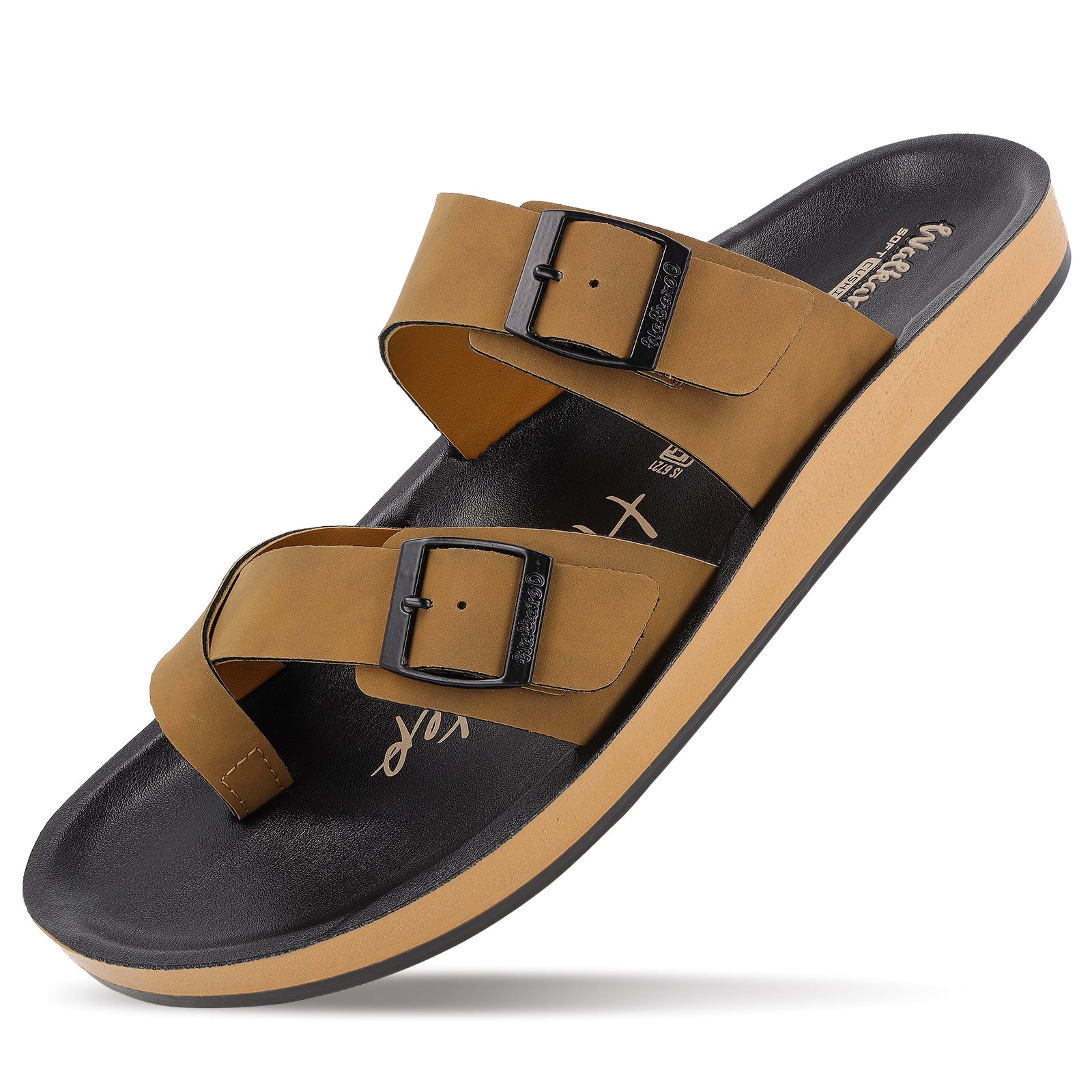 Men's Daily Wear Comfort Sandals - WGP53208 Cedar Tan - Image 5