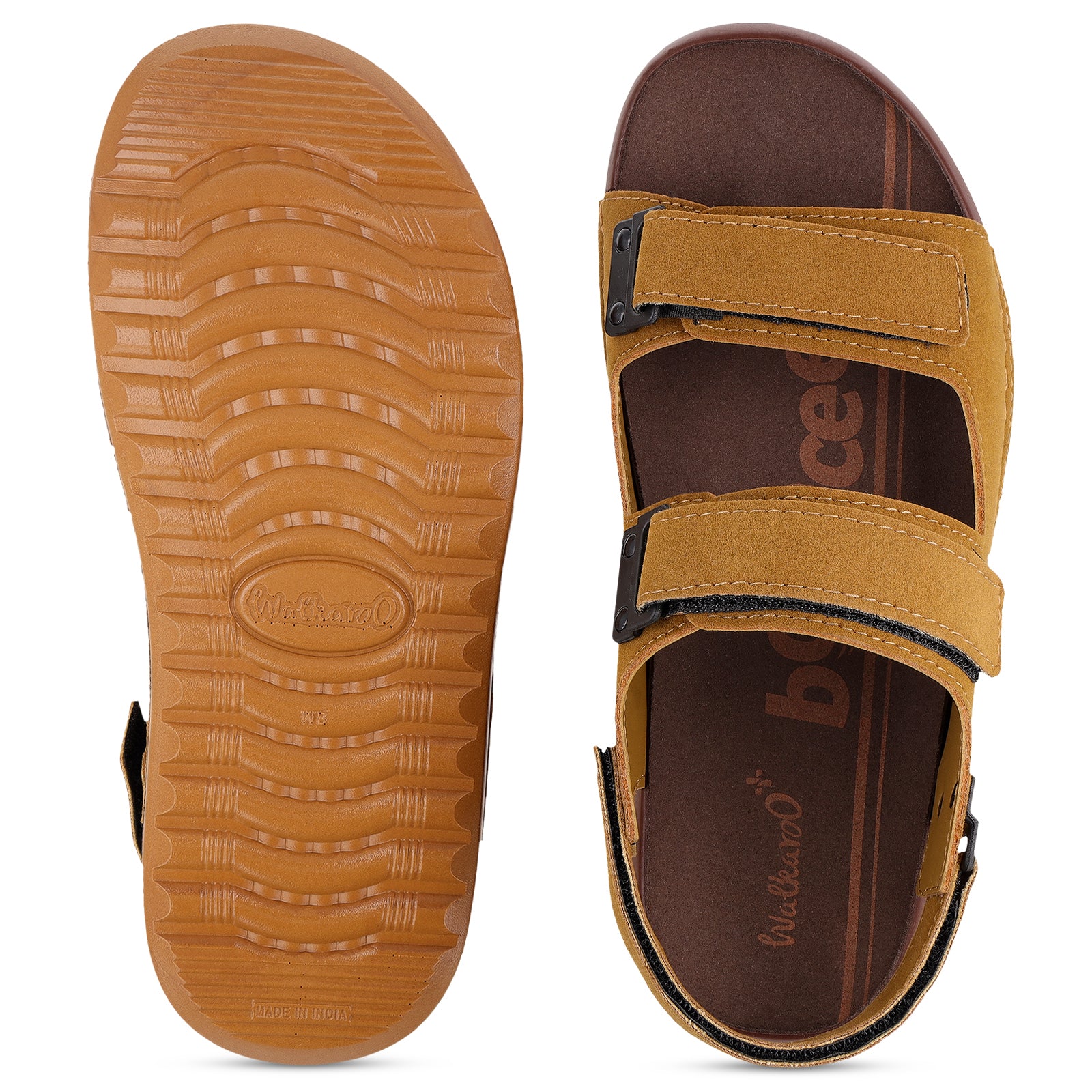 Men's Daily Wear Comfort Sandals - WGP58013 Camel - Image 3