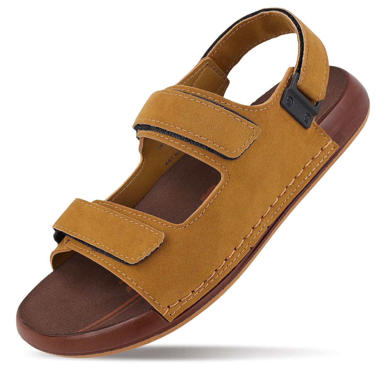 Men's Daily Wear Comfort Sandals - WGP58013 Camel - Image 6