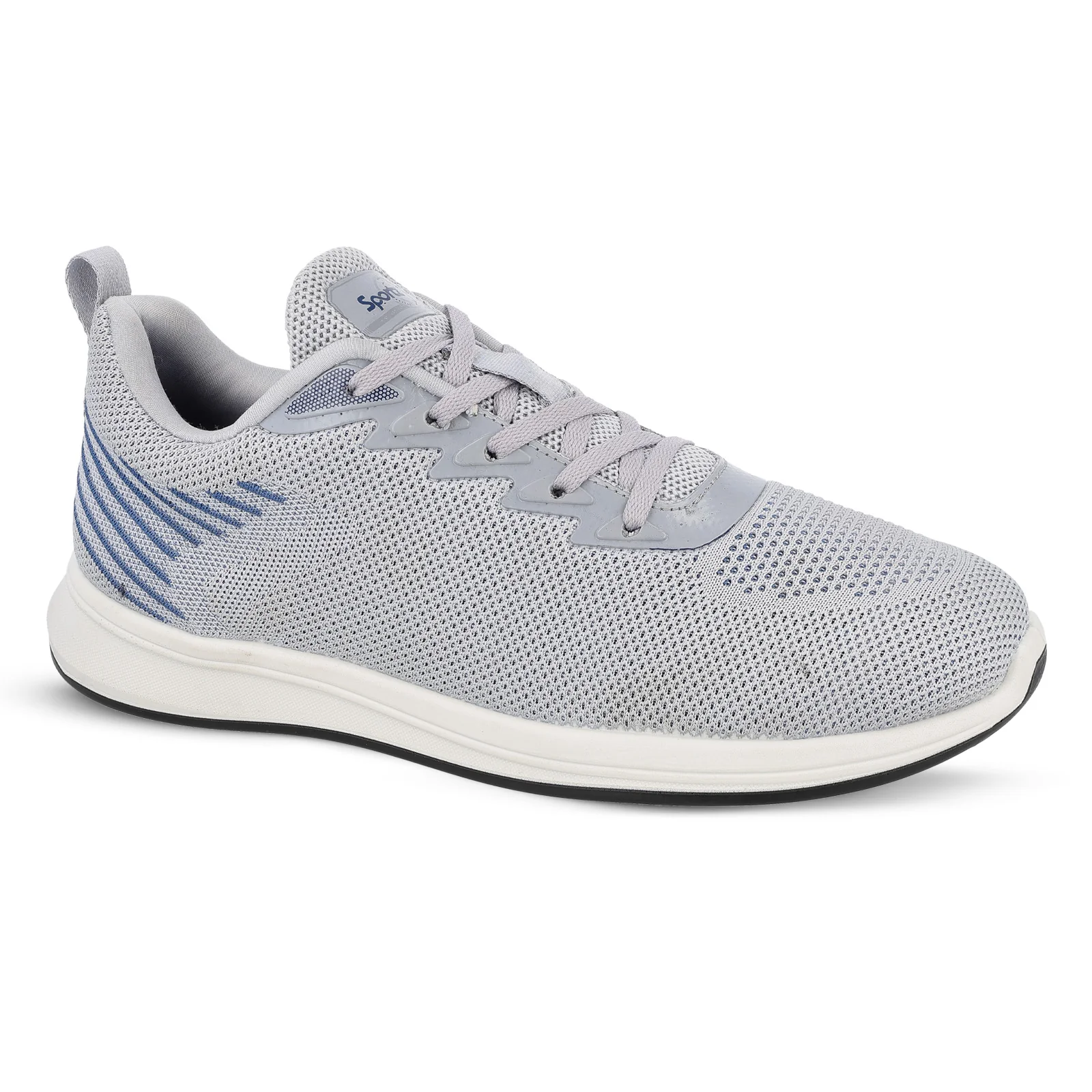 Men's Daily Wear Non Marking Sports Shoes  - WS6091 Light Grey - Image 4