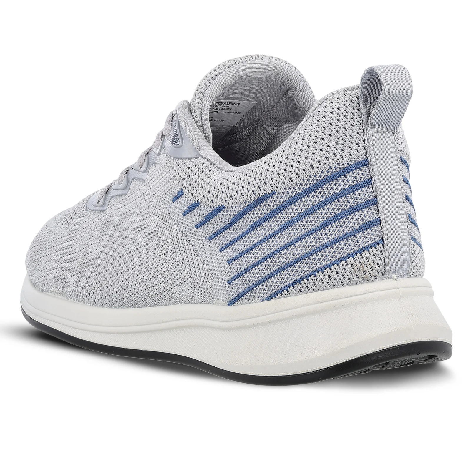 Men's Daily Wear Non Marking Sports Shoes  - WS6091 Light Grey - Image 5