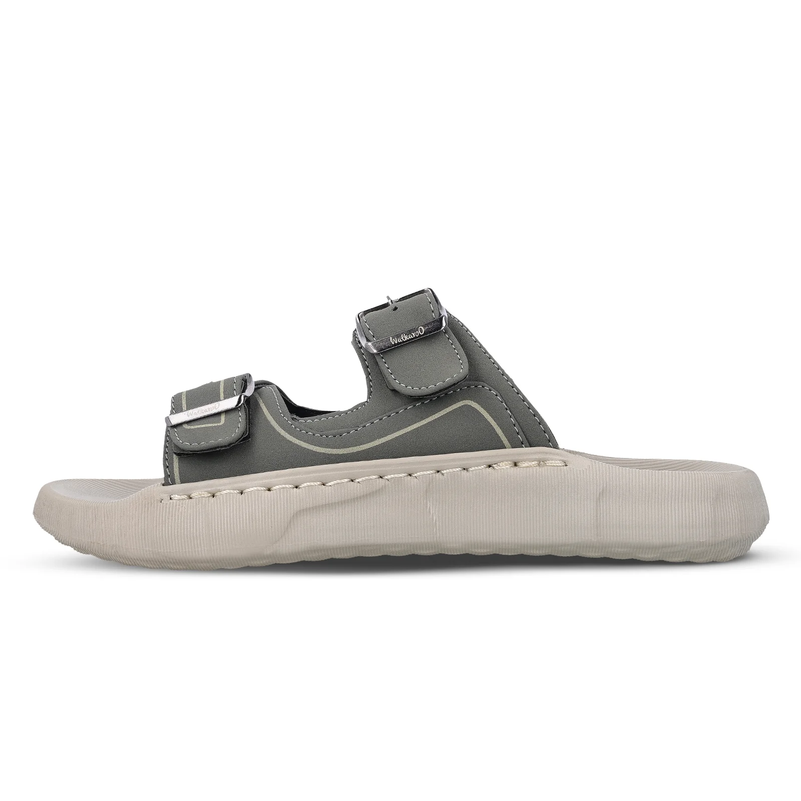 Men's Daily Wear Sandals - WC8764 Greige Olive - Image 4