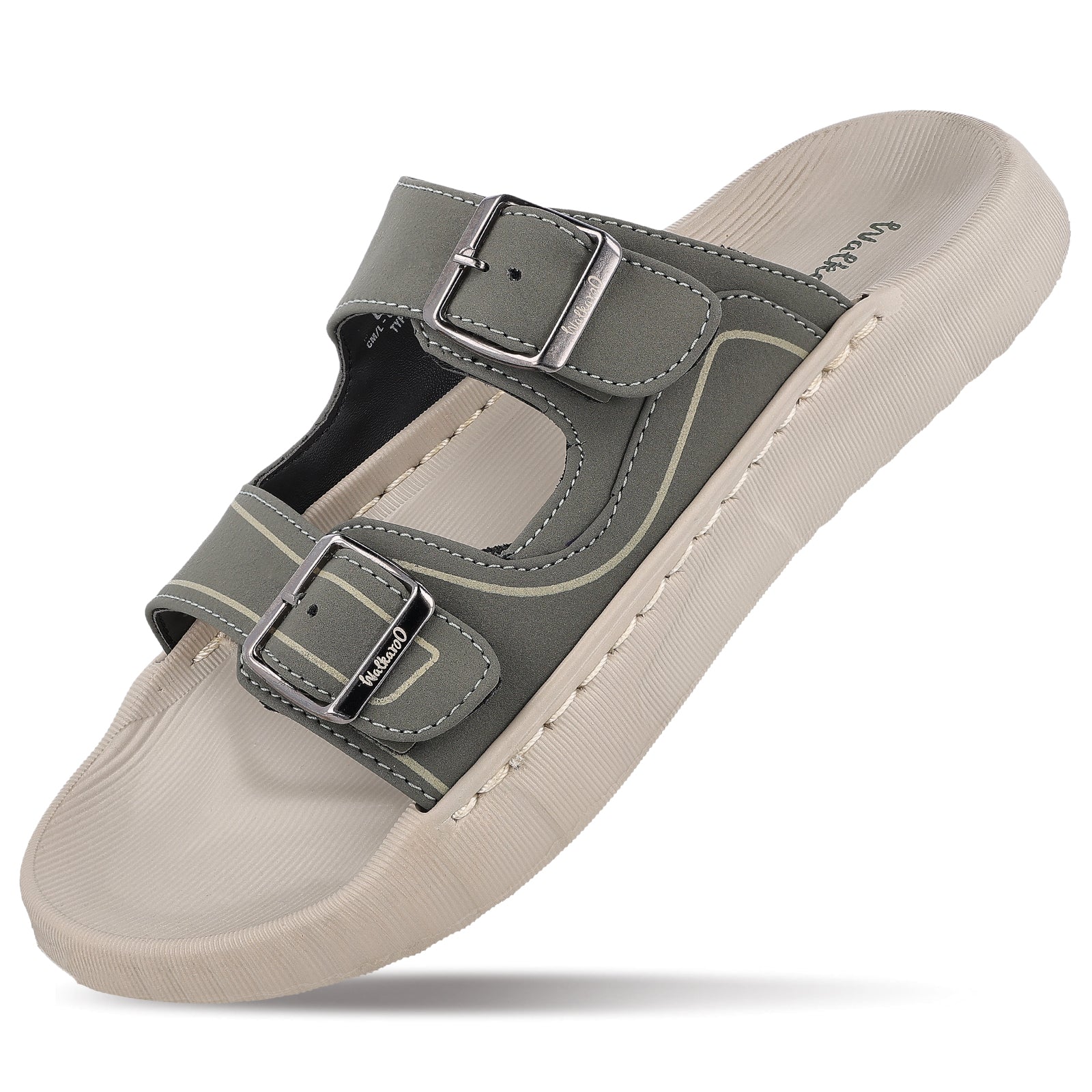 Men's Daily Wear Sandals - WC8764 Greige Olive - Image 6