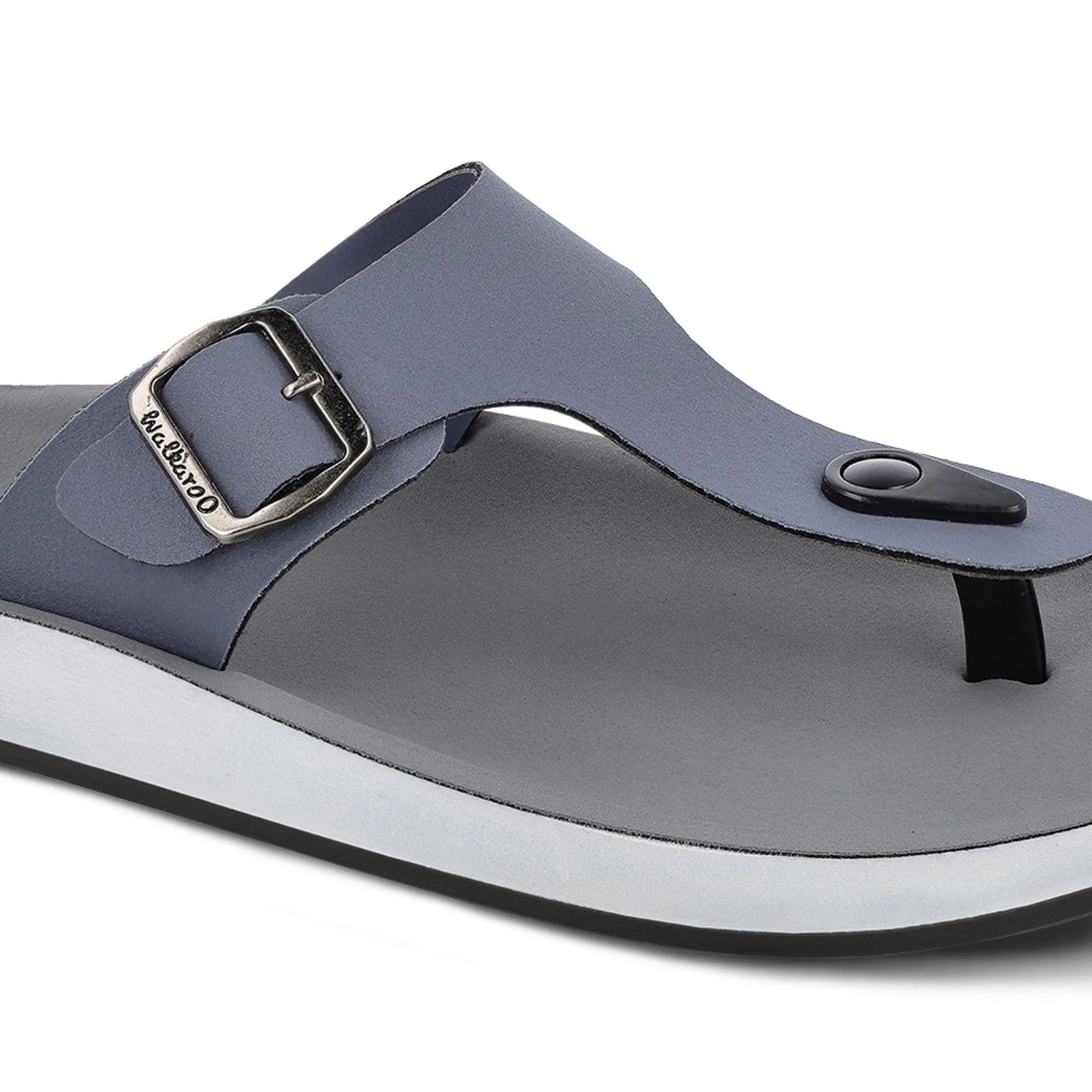 Men's Daily Wear Sandals - WE1332 Blue Grey - Image 4