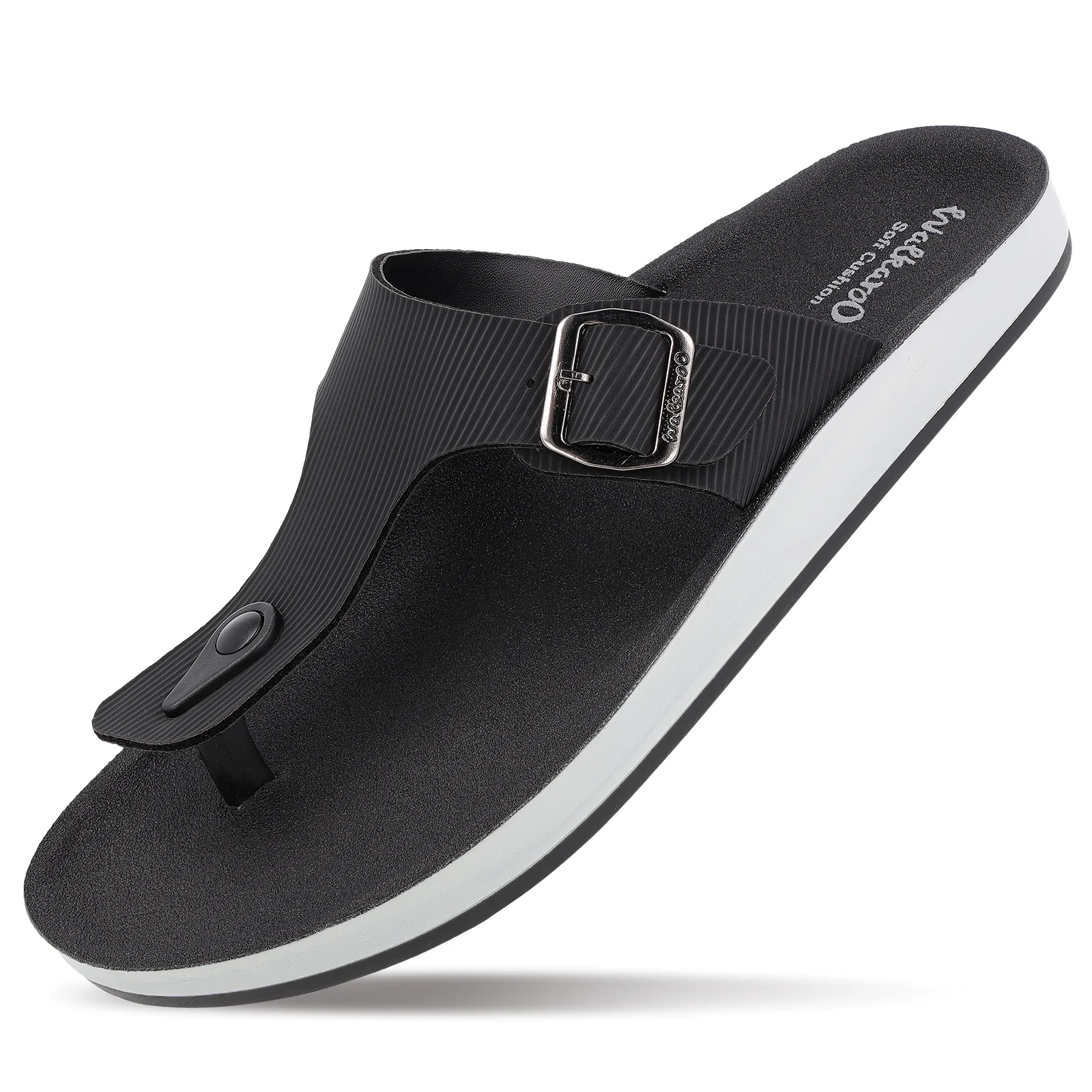Men's Daily Wear Sandals - WE1332 Linx Black - Image 5
