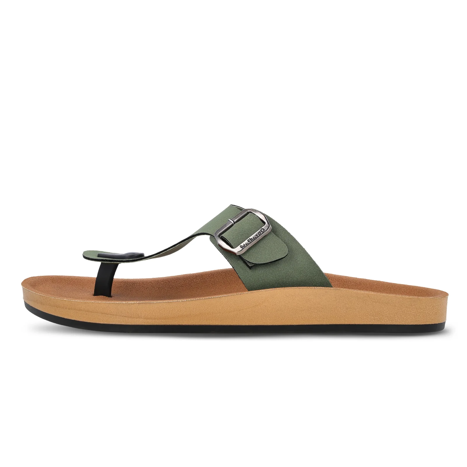 Men's Daily Wear Sandals - WE1332 Olive - Image 3
