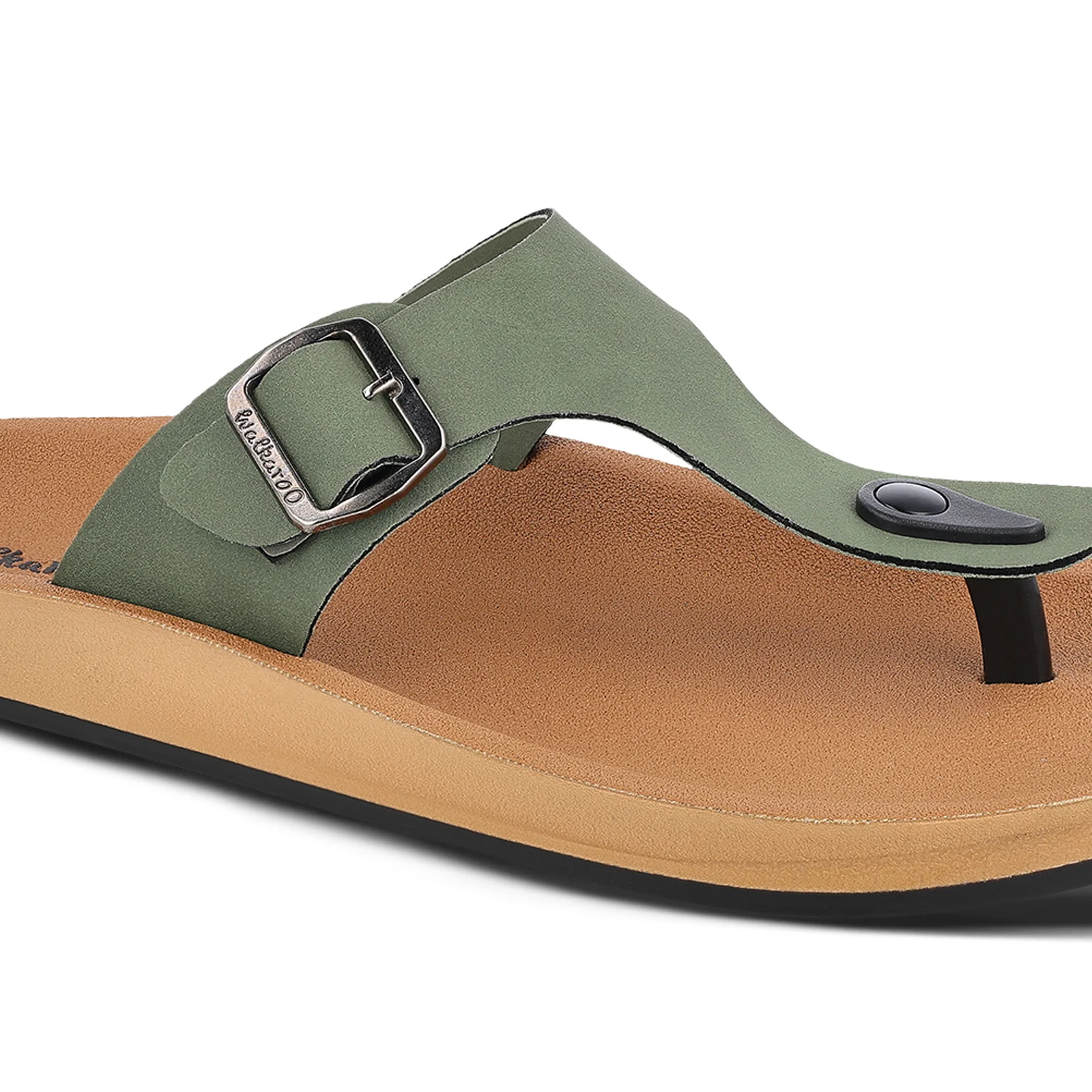 Men's Daily Wear Sandals - WE1332 Olive - Image 4