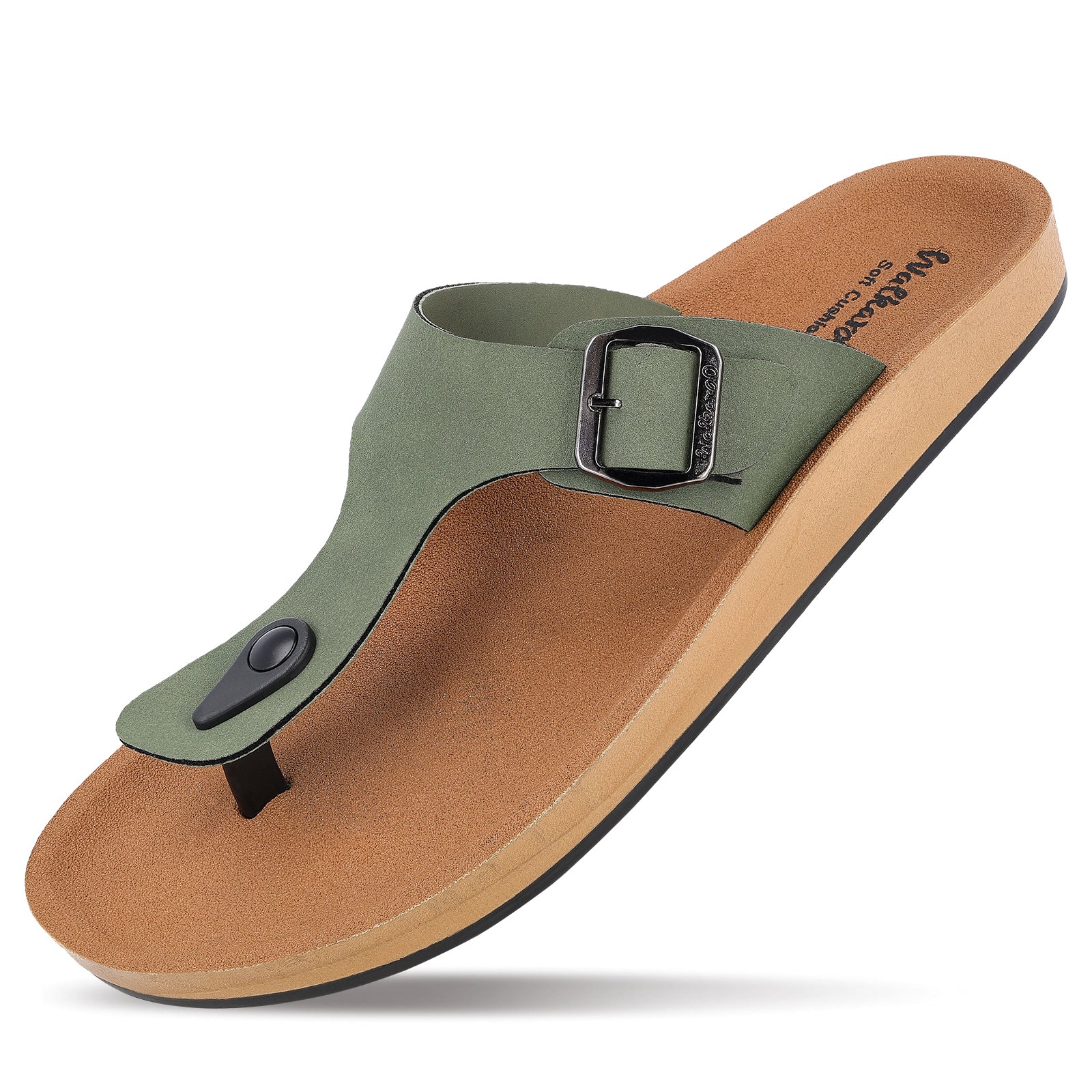 Men's Daily Wear Sandals - WE1332 Olive - Image 5