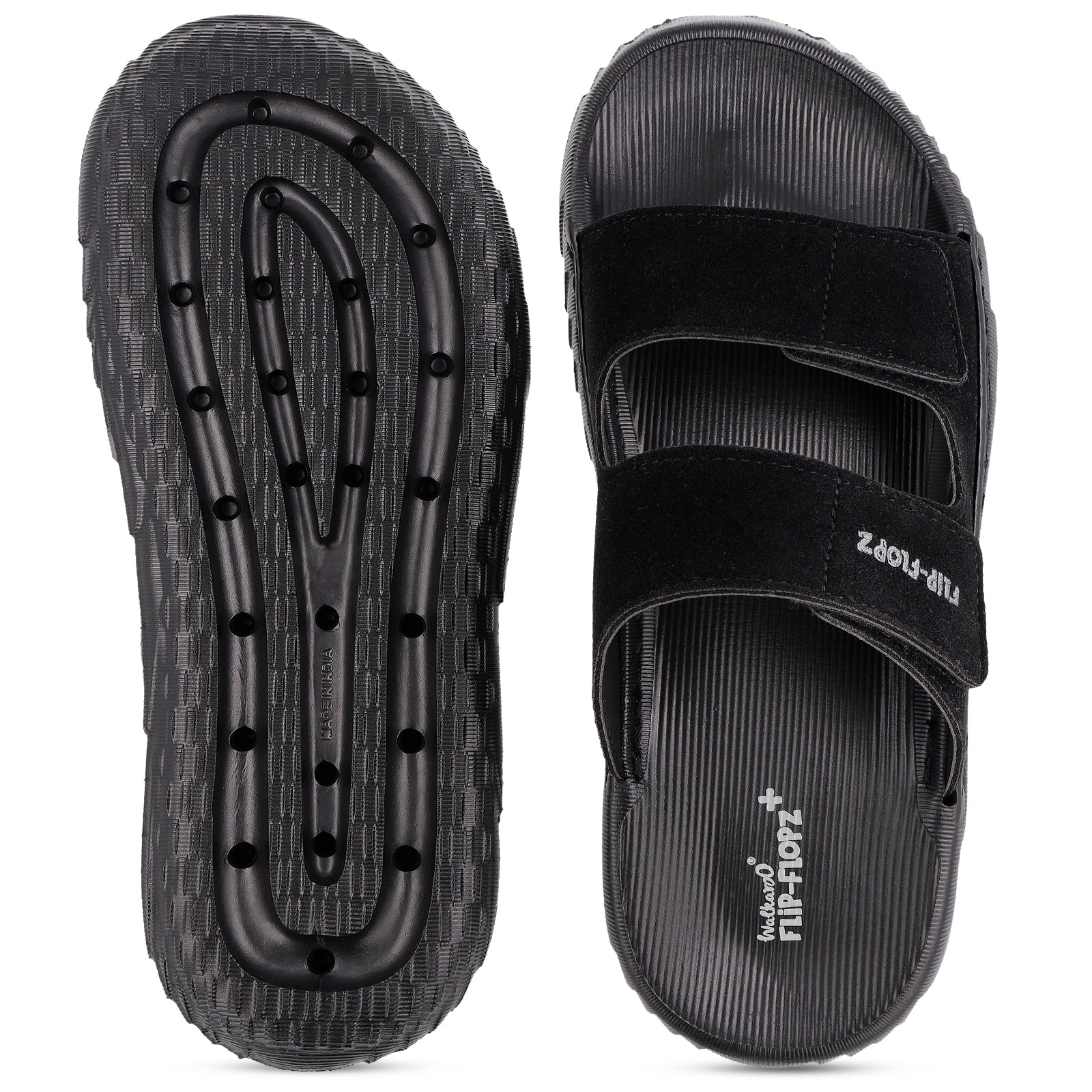 Men's Daily Wear Sandals - WE8821 Black - Image 3