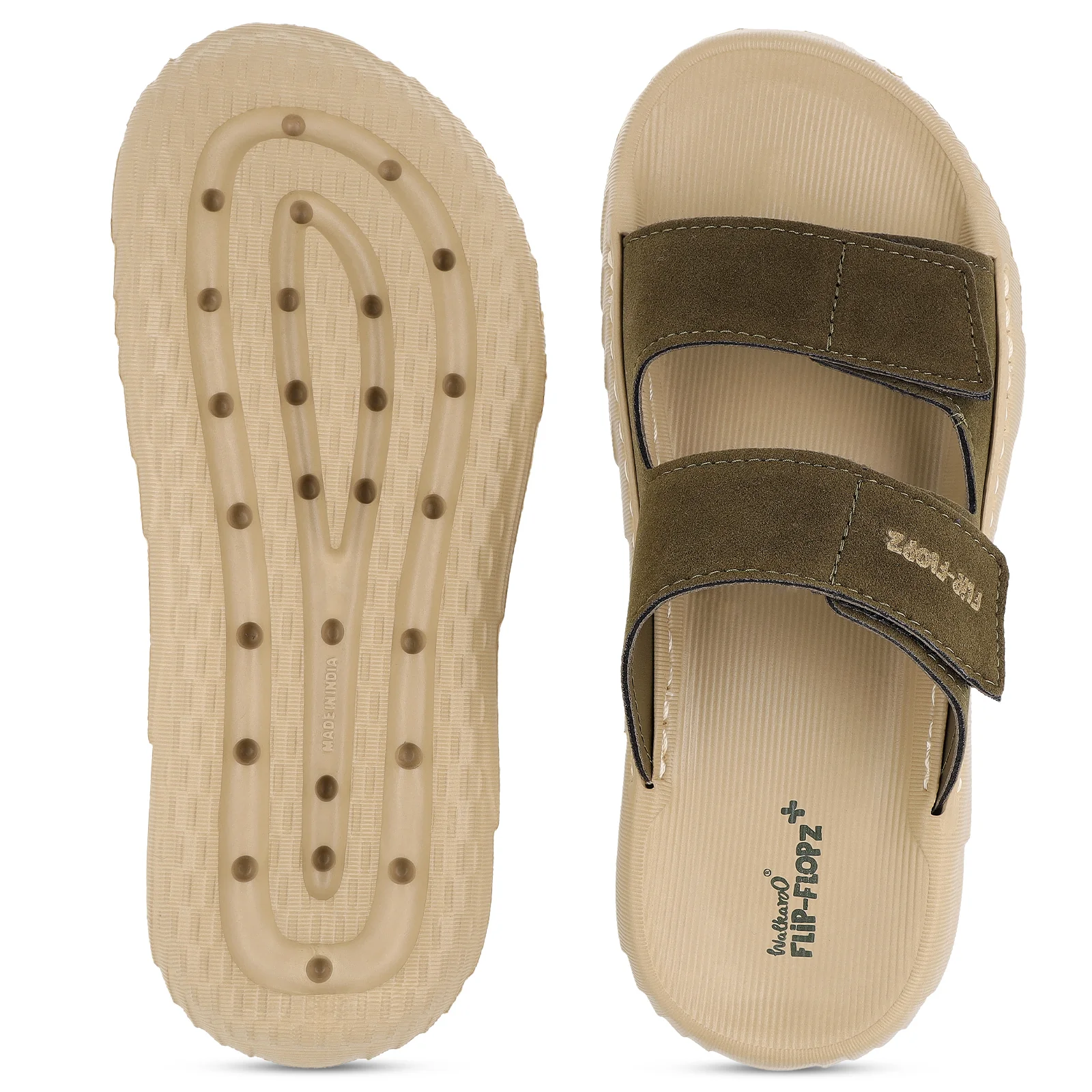 Men's Daily Wear Sandals - WE8821 Khaki Olive - Image 4