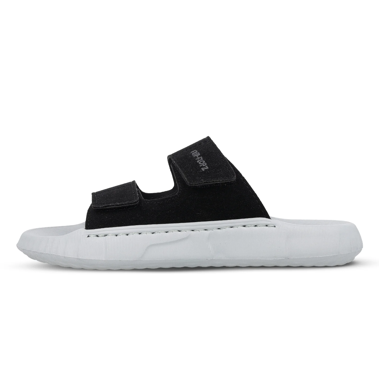 Men's Daily Wear Sandals - WE8821 Light Grey Black - Image 3