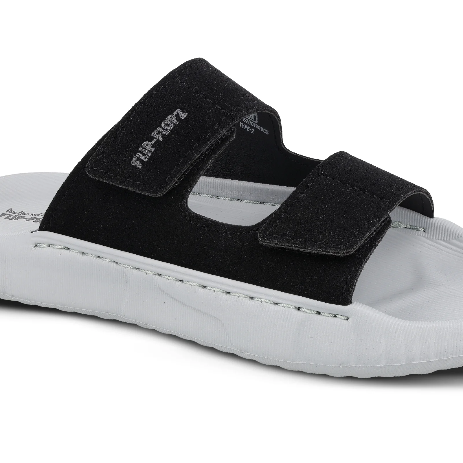 Men's Daily Wear Sandals - WE8821 Light Grey Black - Image 4