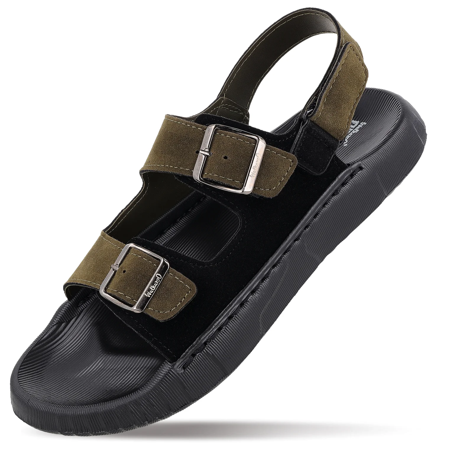 Men's Daily Wear Sandals - WE8822 Black Olive - Image 6