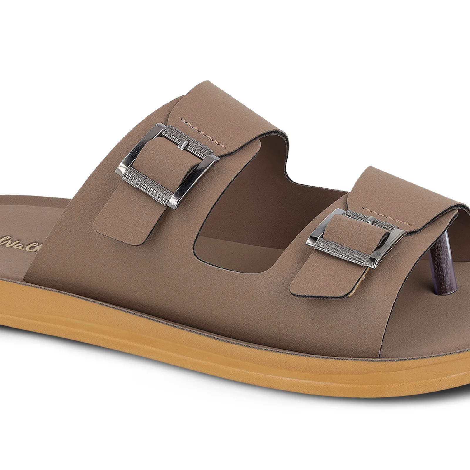 Men's Daily Wear Sandals  - WG5661 Camel - Image 4