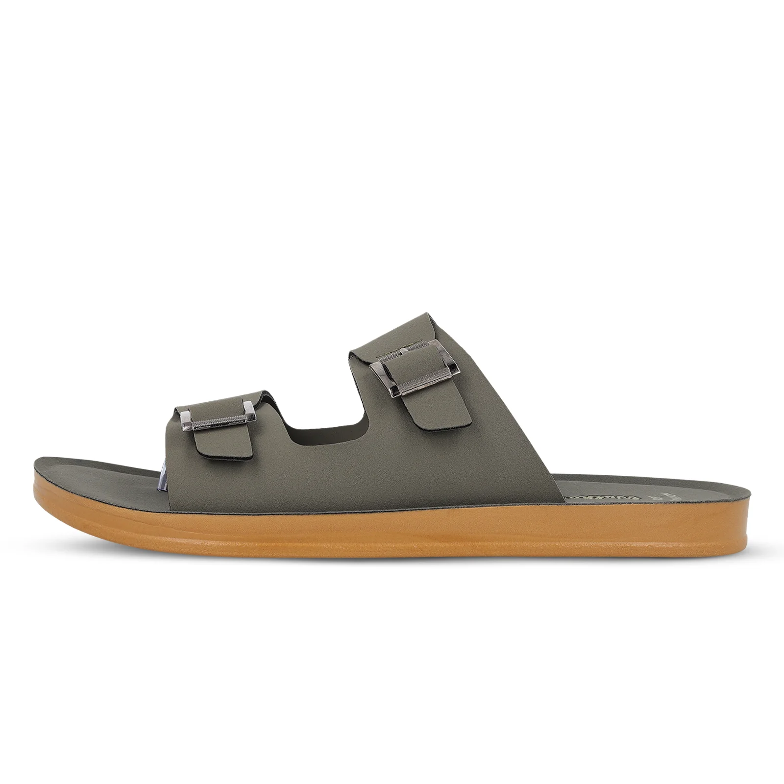 Men's Daily Wear Sandals  - WG5661 Olive - Image 3