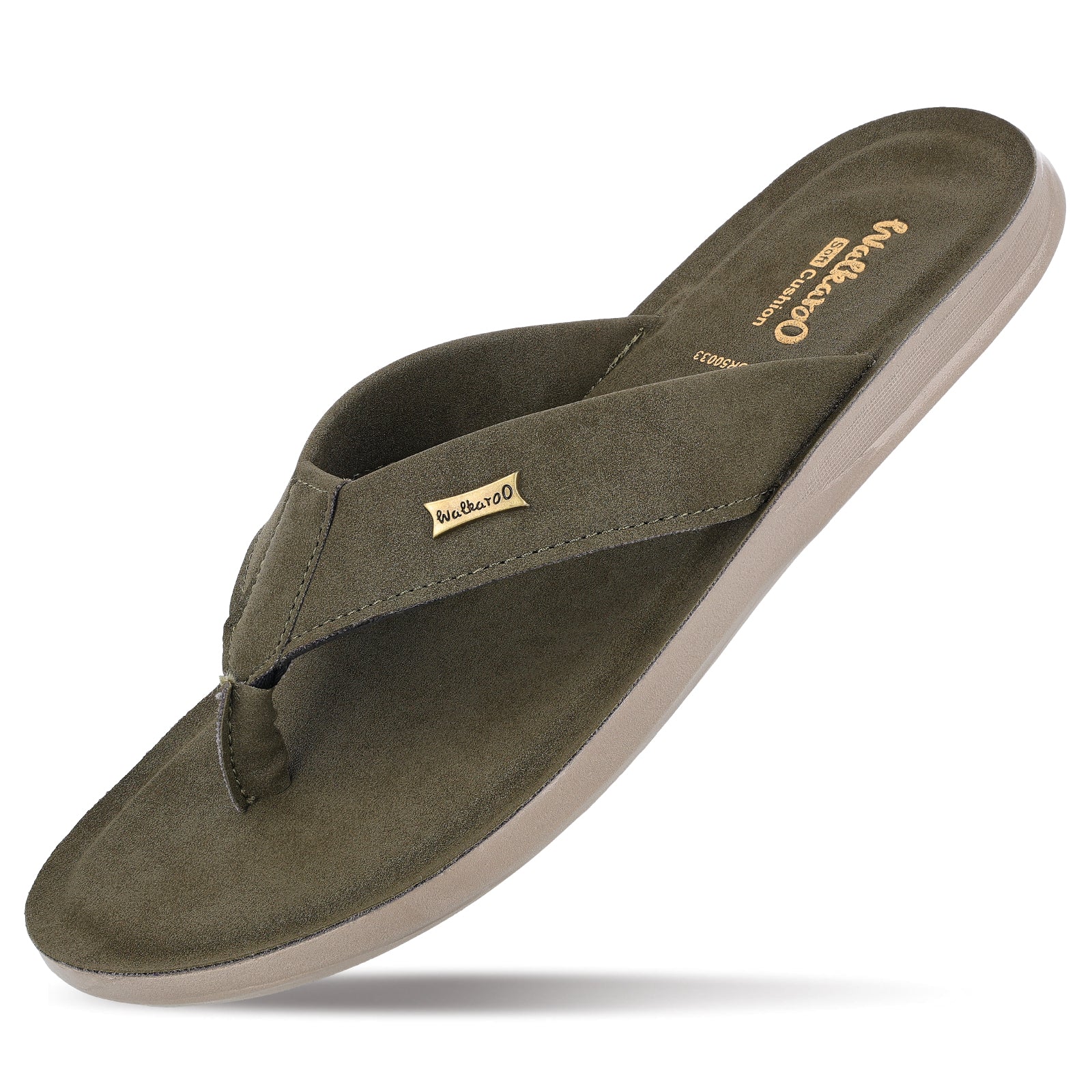 Men's Daily Wear Sandals - WGR50033 Olive - Image 5