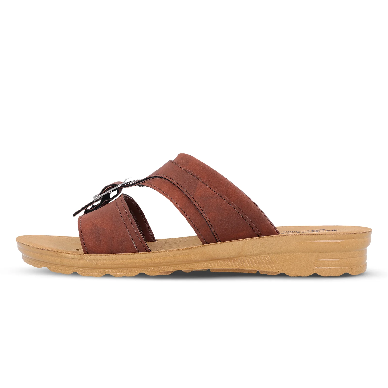 Men's Daily Wear Sandals - WGR53002 Barn Red - Image 3