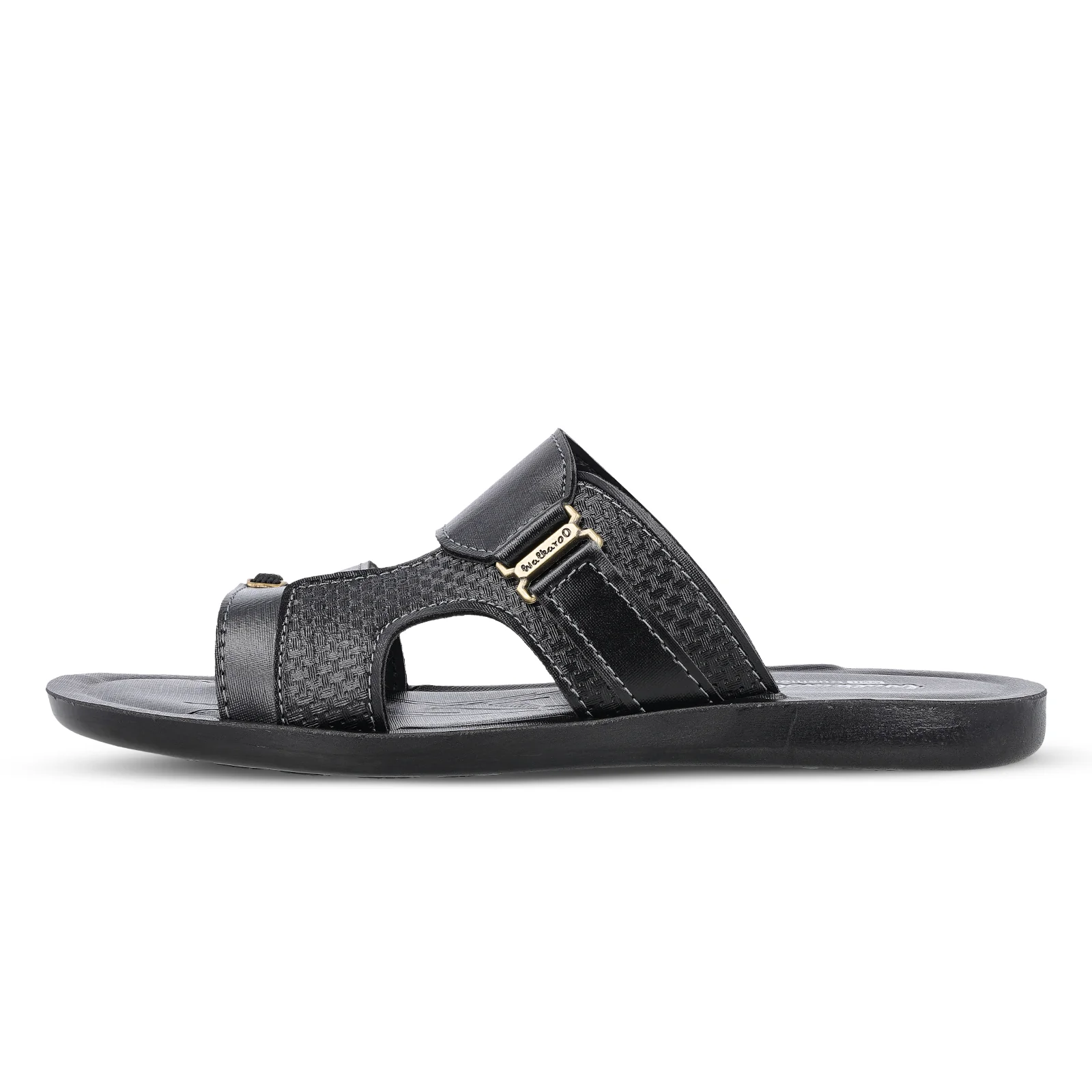 Men's Daily Wear Sandals - WGR53041 Black - Image 3
