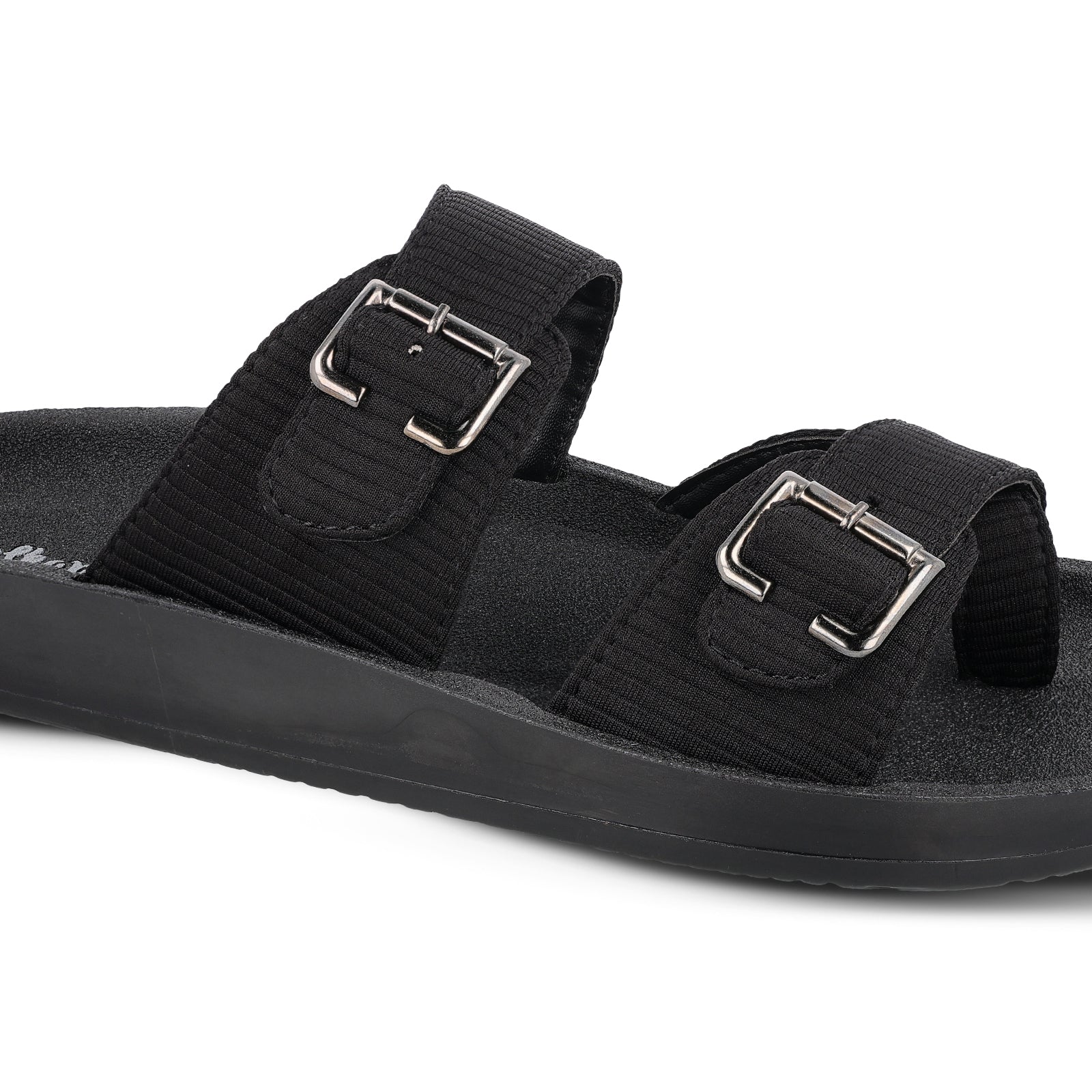 Men's Daily Wear Sandals - WGR53044 Black - Image 4
