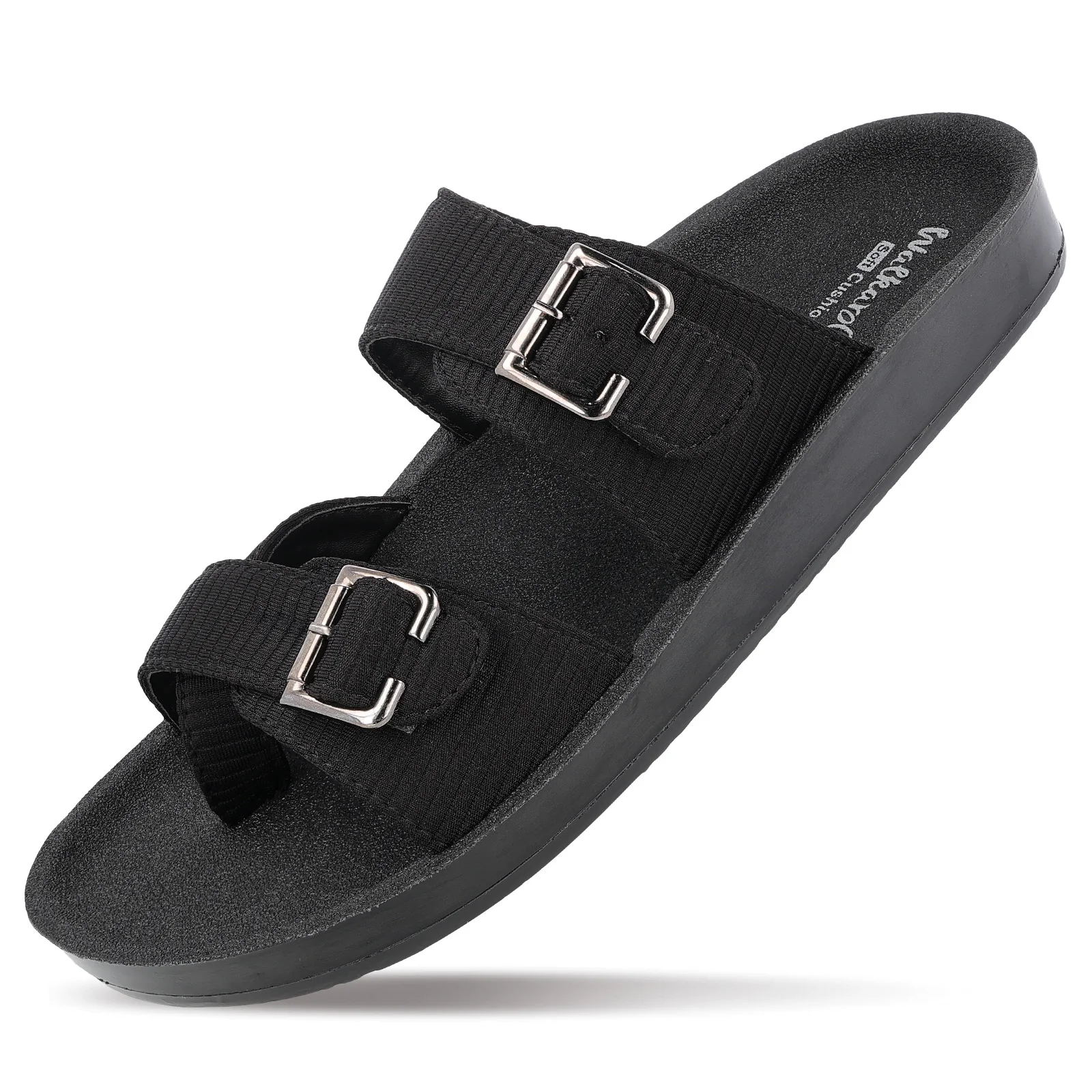 Men's Daily Wear Sandals - WGR53044 Black - Image 5