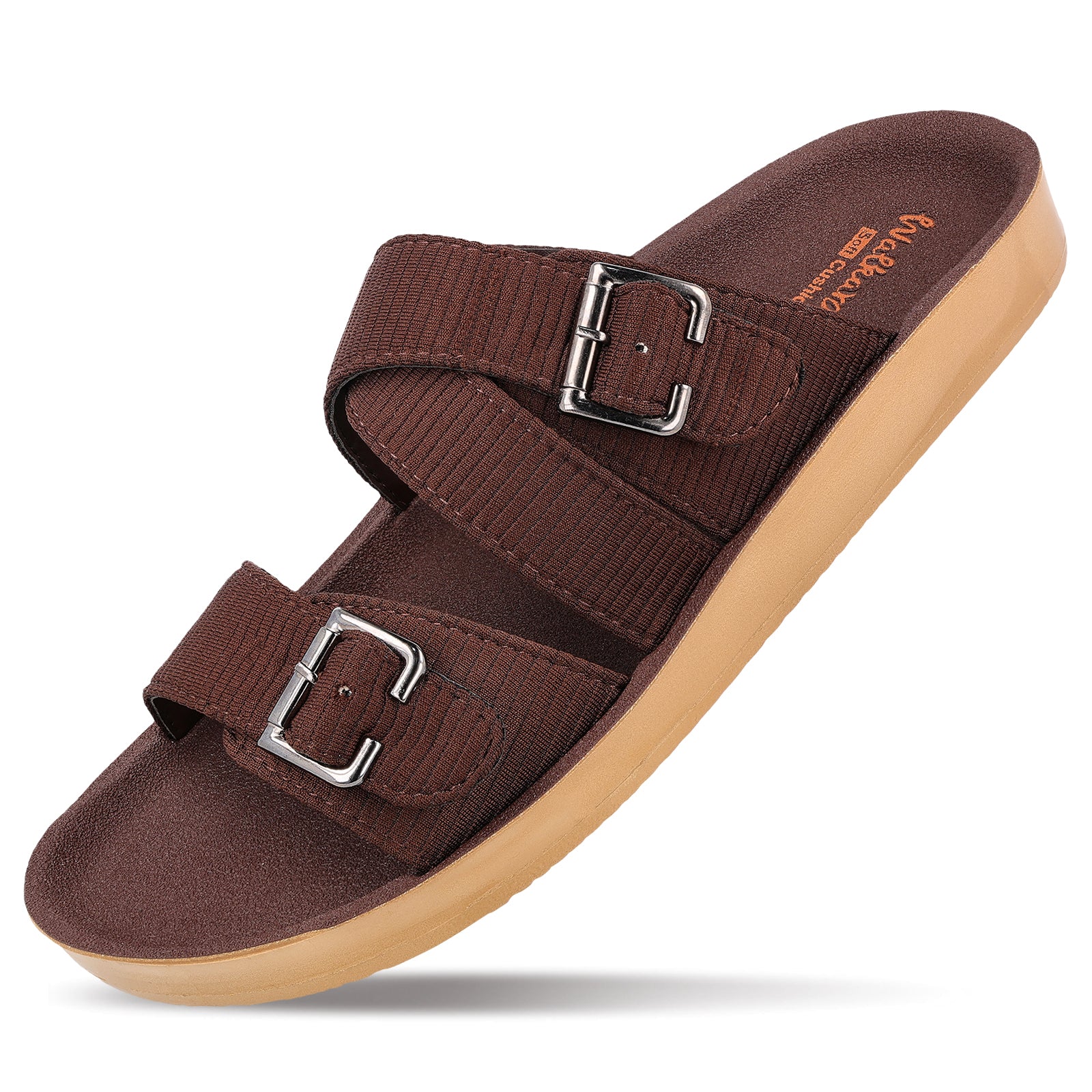 Men's Daily Wear Sandals - WGR53045 Brown - Image 5