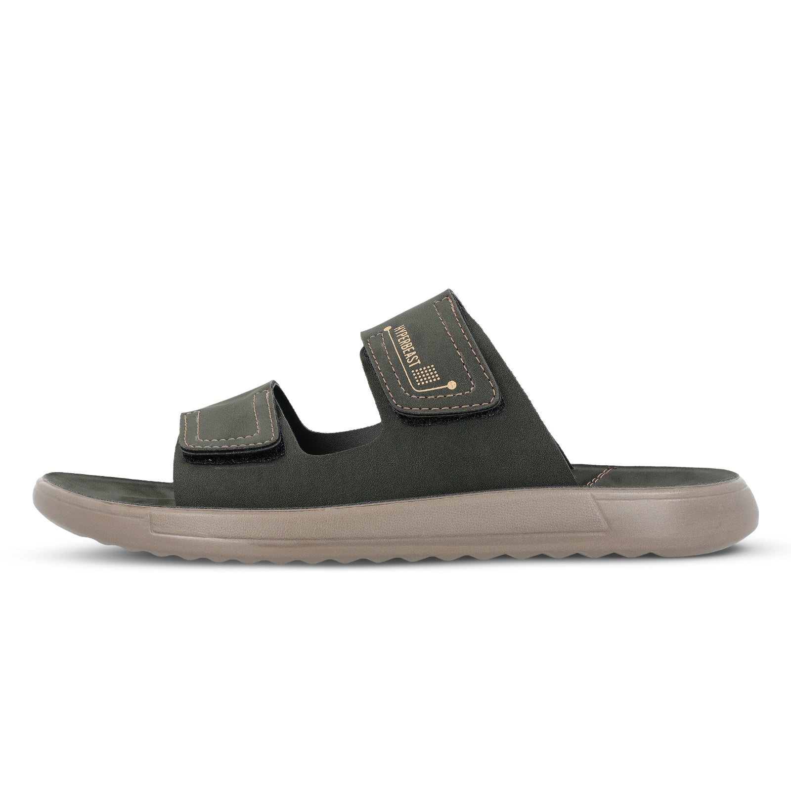 Men's Daily Wear Sandals - WGR53156 Olive - Image 3