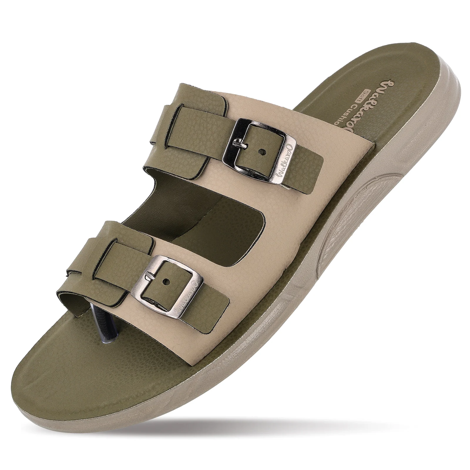 Men's Daily Wear Sandals - WGR53179 Olive - Image 5