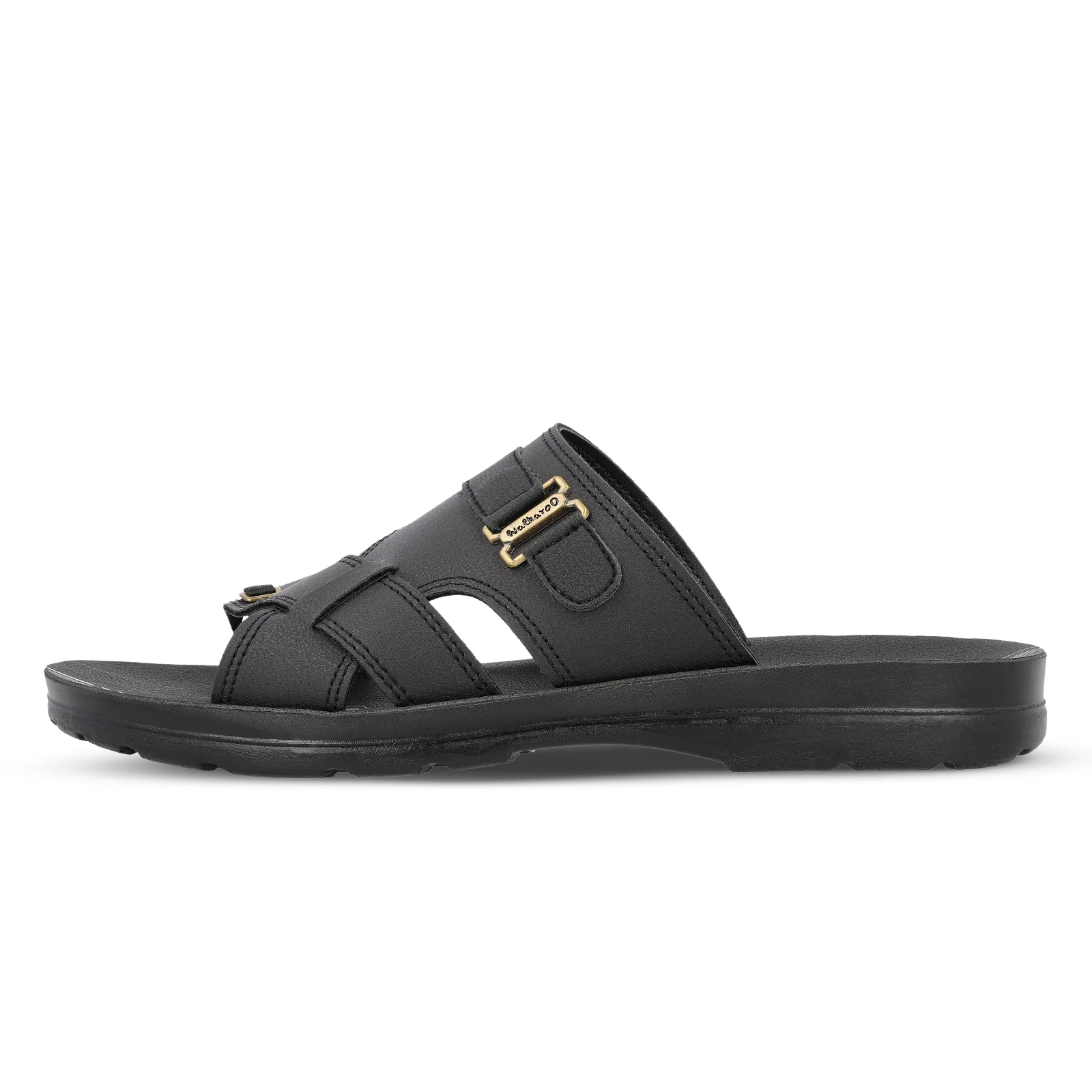 Men's Daily Wear Sandals - WGR53203 Black - Image 4