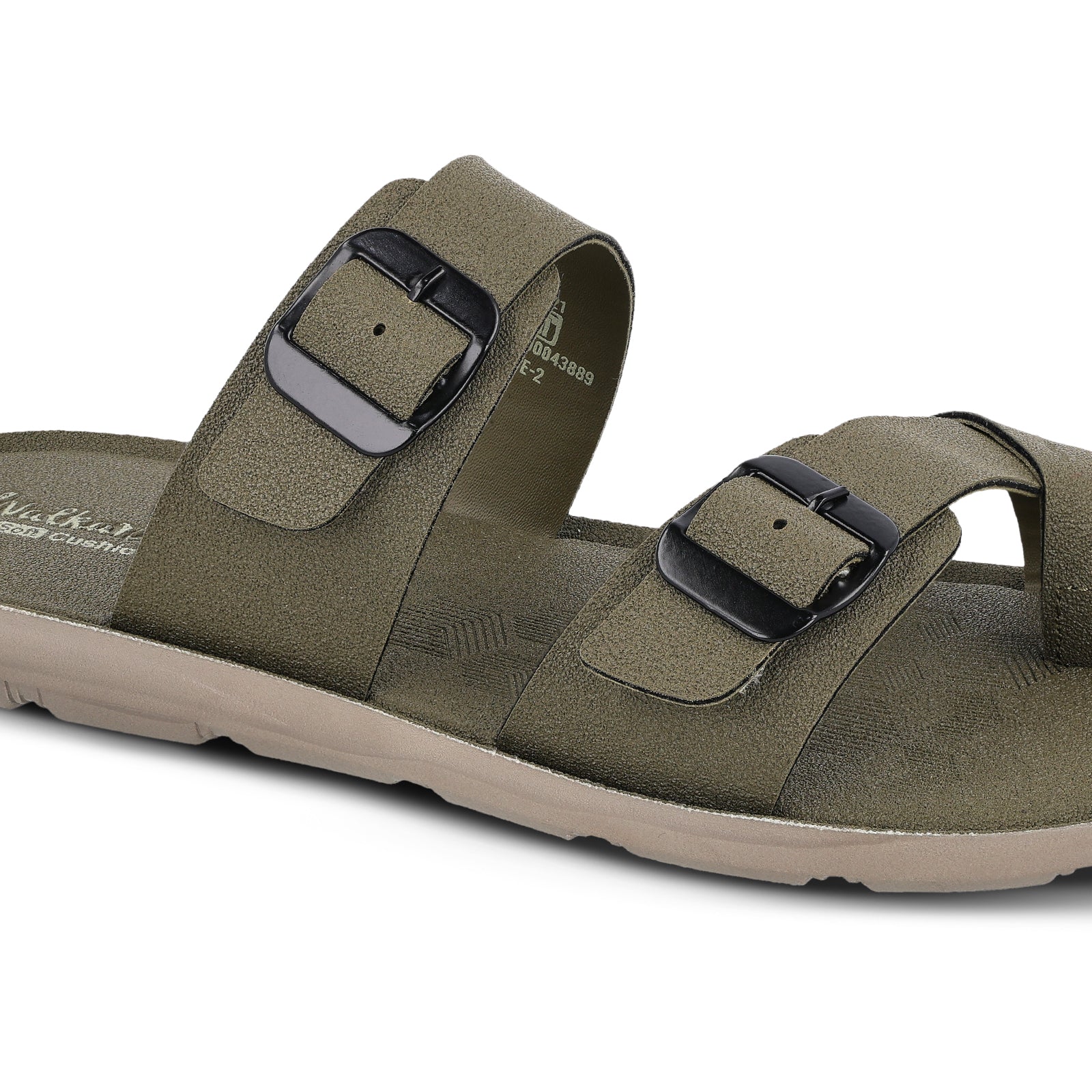 Men's Daily Wear Sandals - WGR53230 Olive - Image 4
