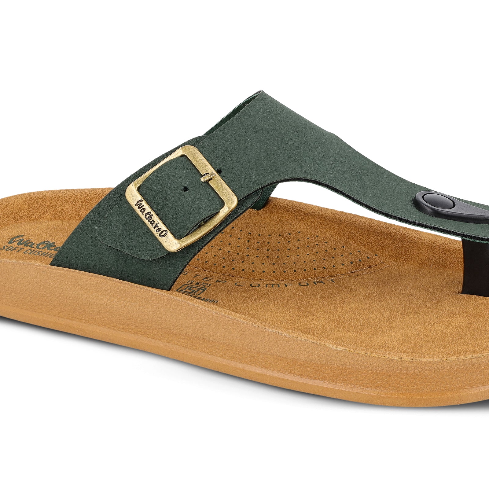 Men's Daily Wear Sandals - WGR53246 Dark Green - Image 4