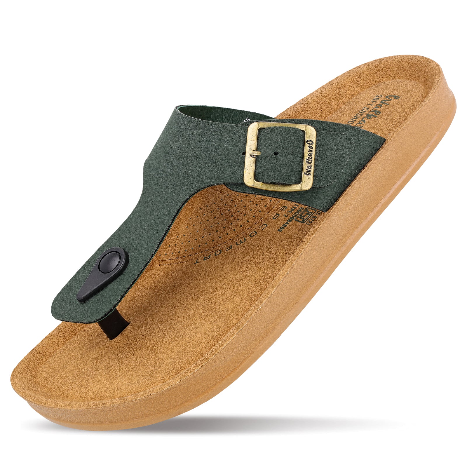 Men's Daily Wear Sandals - WGR53246 Dark Green - Image 5
